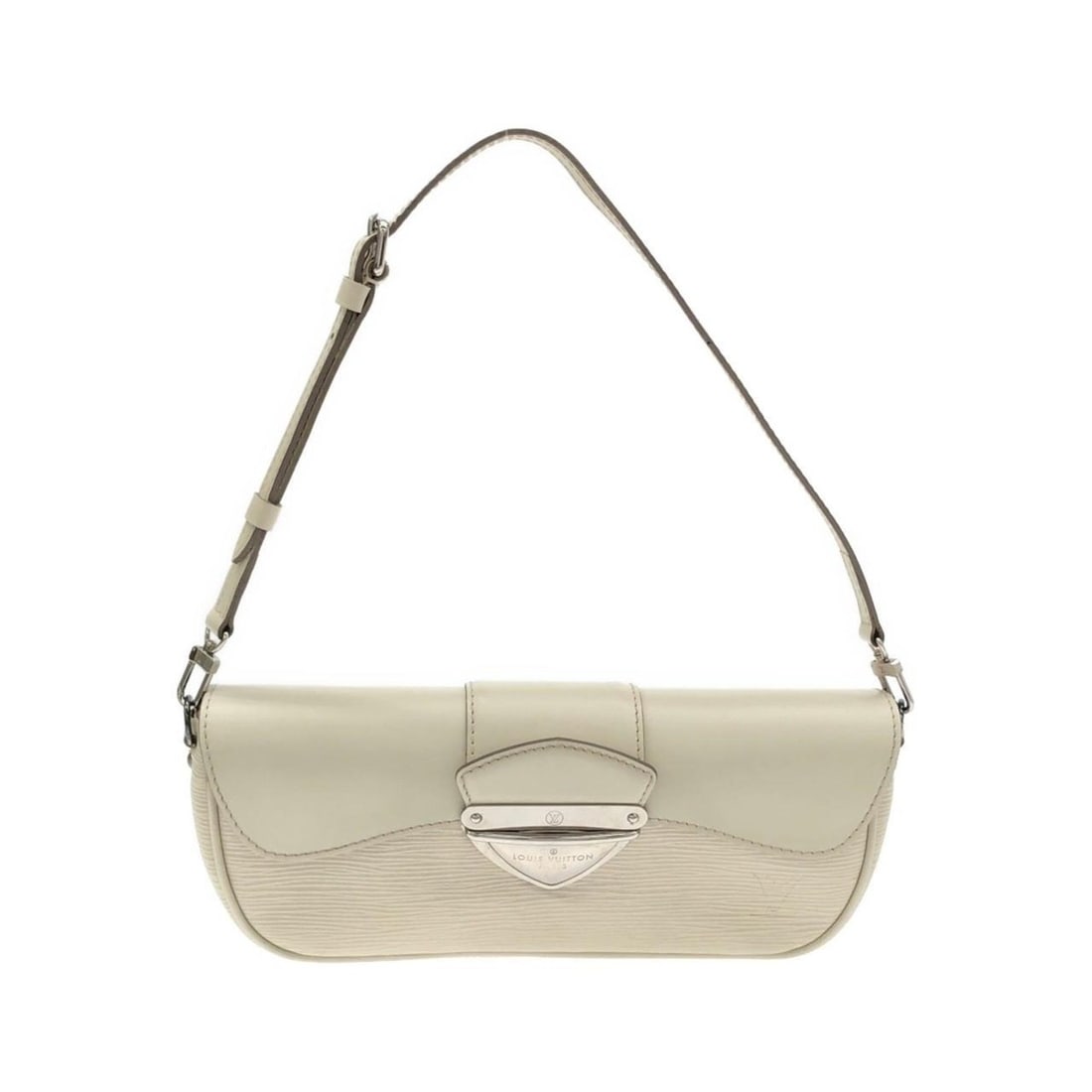 Louis Vuitton Epi Pochette Montaigne M5929J Shoulder Bag: --- Catalog ---Category: SizeSize (HxWxD): 11cm x 27cm x 5.5cm / 4.33'' x 10.62'' x 2.16''Category: DesignType: Pochette, Shoulder bagColor: LV Off WhiteGender: Women,MenMaterial: Leather Hardware