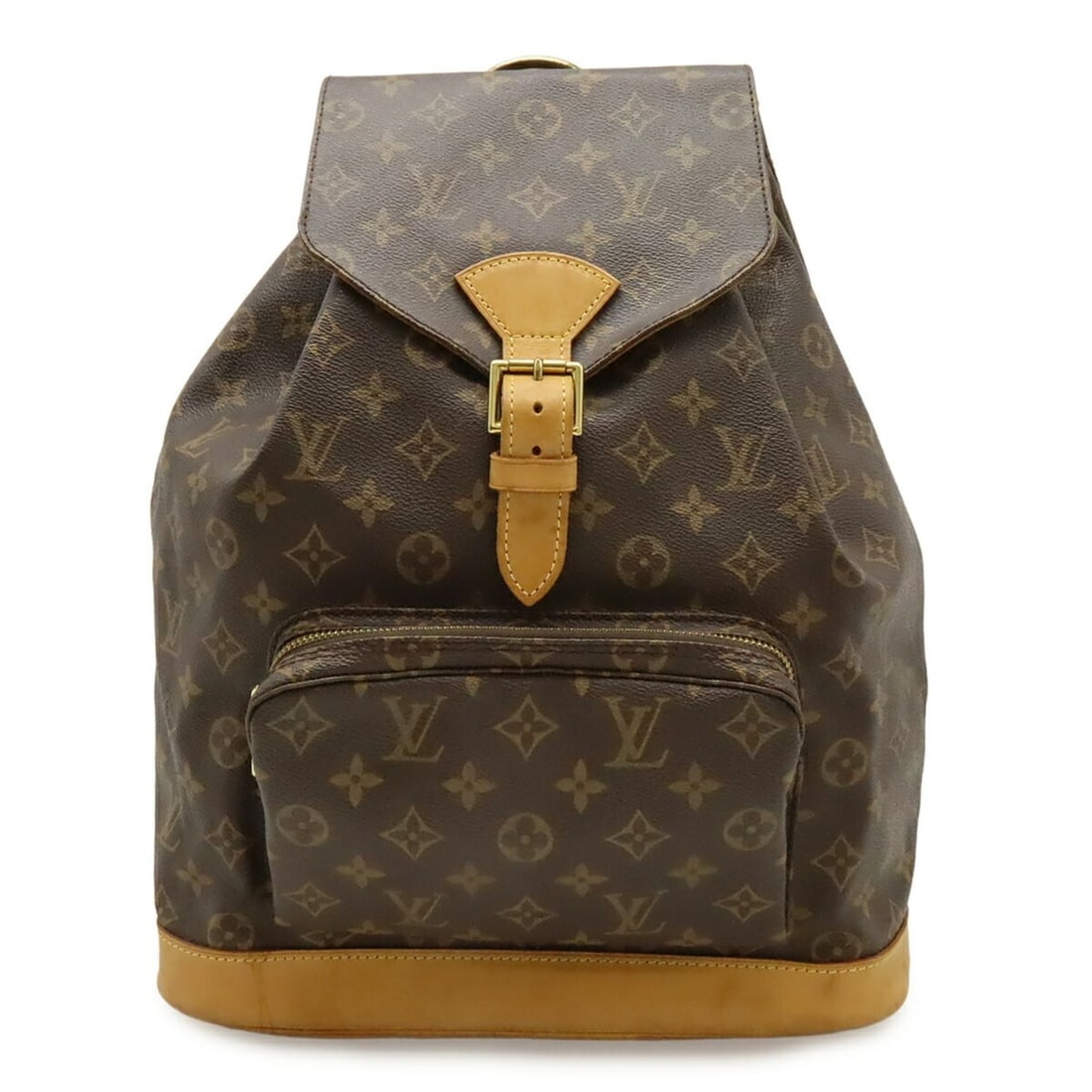 LOUIS VUITTON Monogram Montsouris GM Backpack Shoulder Bag M51135 (1 of 10)