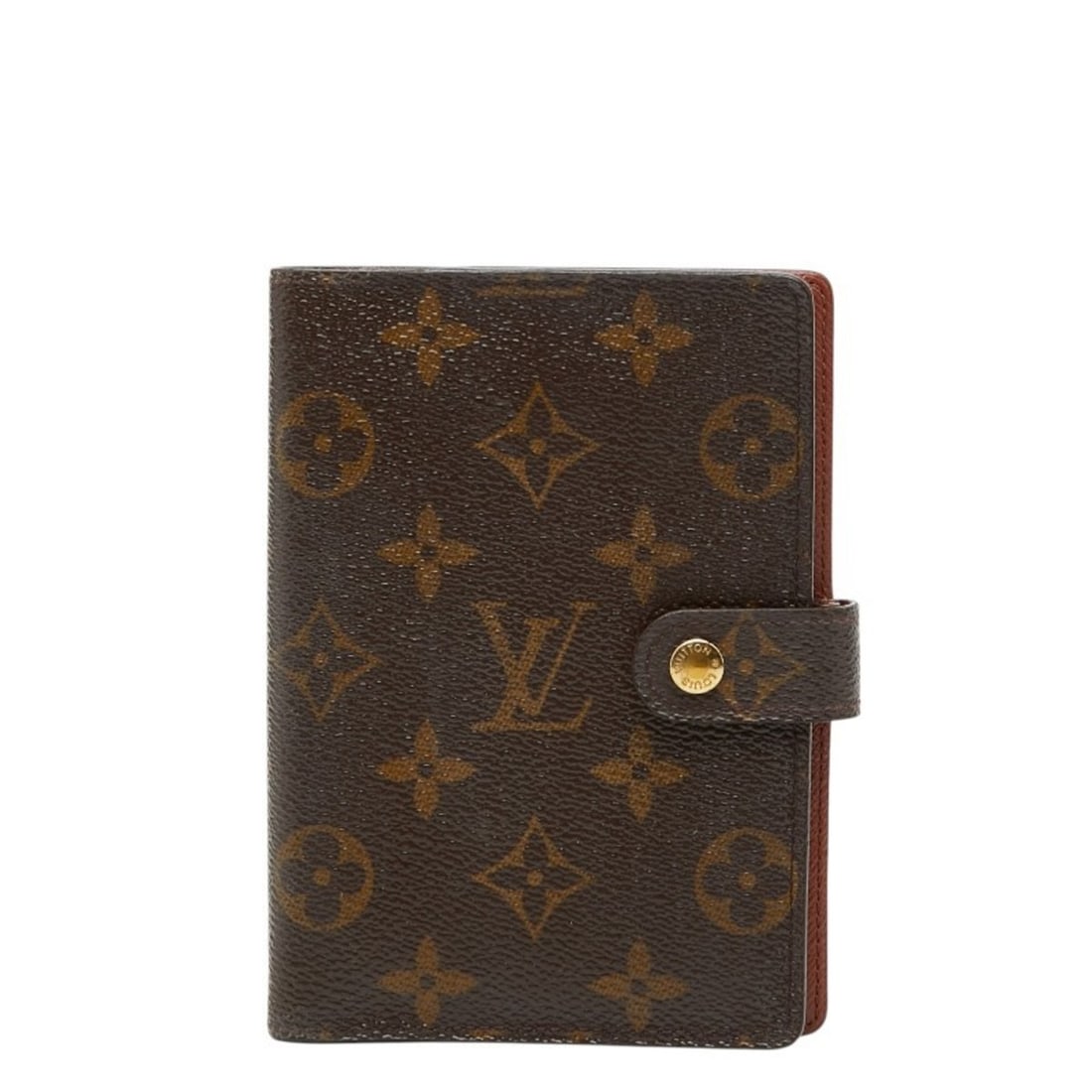 Louis Vuitton Monogram Agenda PM Notebook Cover R20005 Brown Leather Women's LOUIS VUITTON (1 of 19)