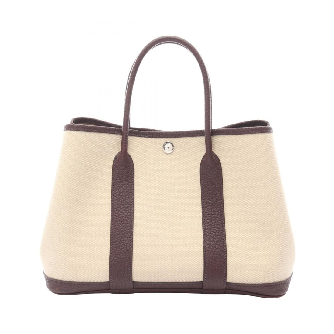 Hermes Garden Party TPM Tote Bag Handbag Toile Military Negonda Women's Ivory/Bordeaux: --- Catalog ---Category: SizeSize (HxWxD): 21cm x 30cm x 14cm / 8.26'' x 11.81'' x 5.51''Category: DesignType: Handbag, Tote bagColor: Bordeaux, IvoryGender: WomenMaterial: Negonda leather Category: G