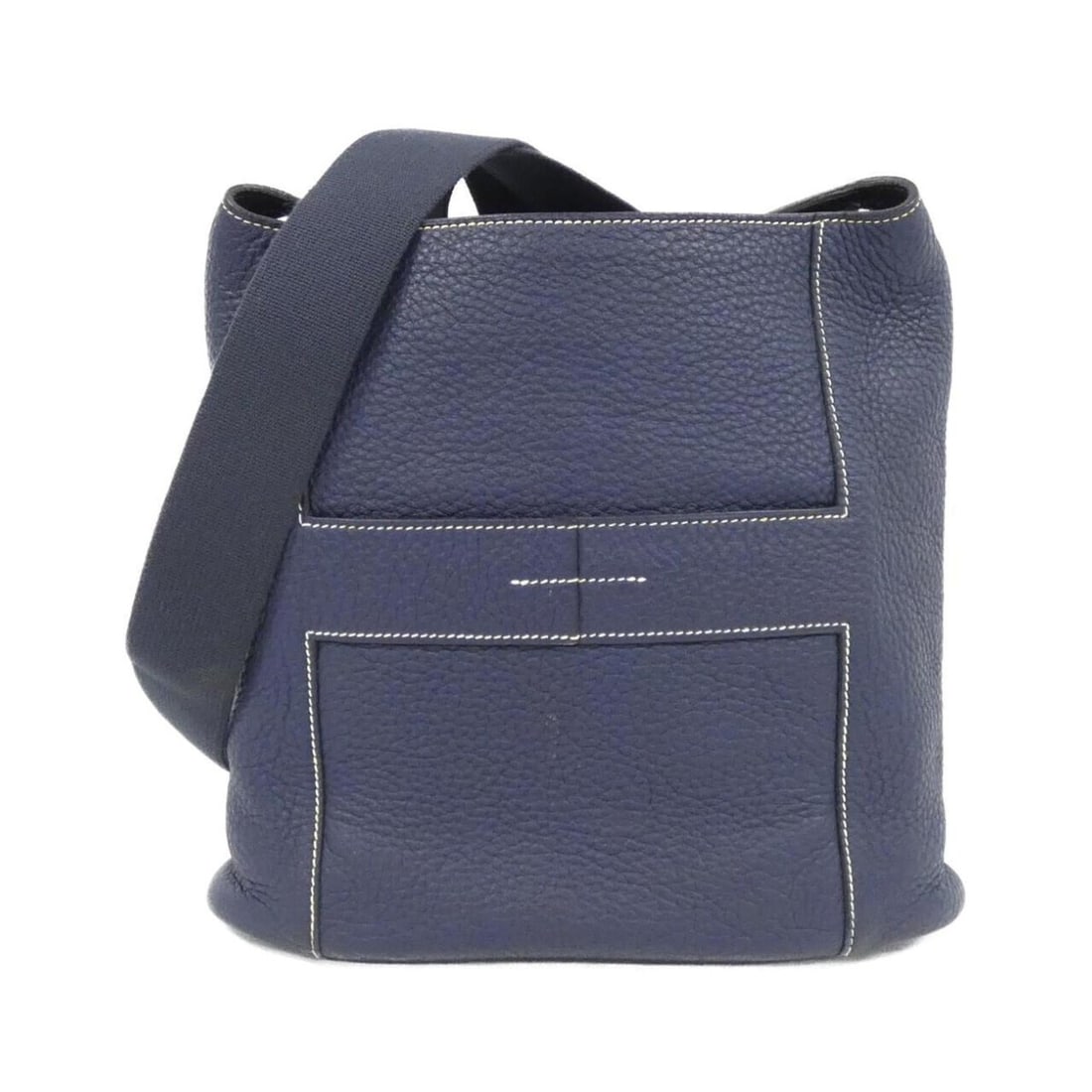 Hermes Good News PM 056324CK Shoulder Bag: --- Catalog ---Category: SizeSize (HxWxD): 24cm x 27cm x 10cm / 9.44'' x 10.62'' x 3.93''Category: DesignType: Shoulder bagColor: BlueGender: Women,MenMaterial: Taurillon clemence leather Category: