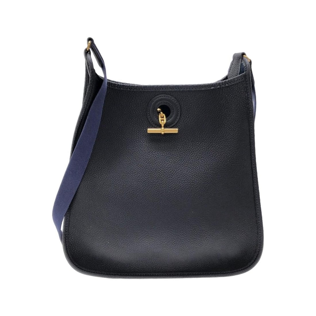 Hermes Vespa PM Shoulder Bag: --- Catalog ---Category: SizeSize (HxWxD): 28cm x 28cm x 8cm / 11.02'' x 11.02'' x 3.14''Category: DesignType: Shoulder bagColor: Blue indigoGender: WomenMaterial: Togo leather Hardware Color: