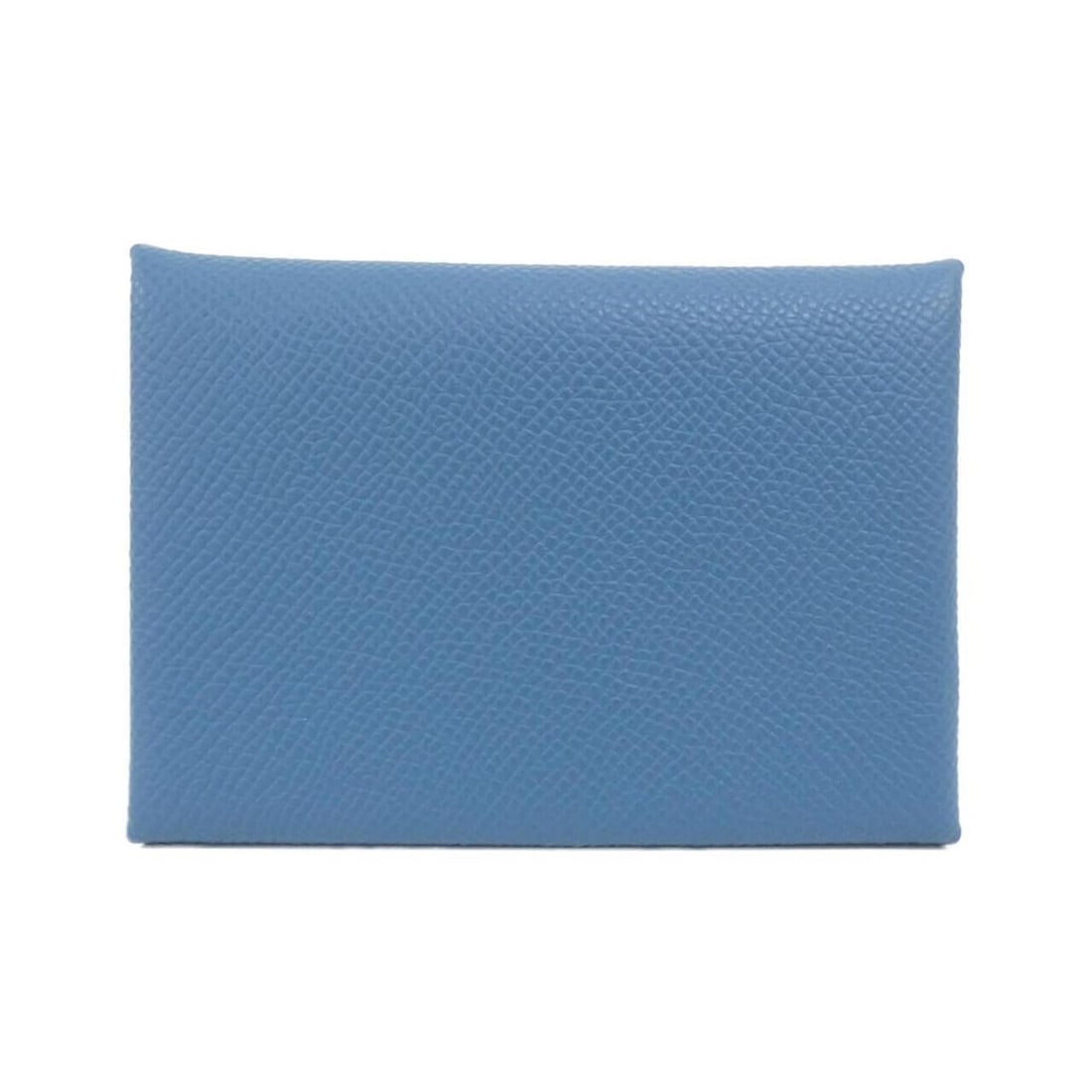 Hermes Calvi Duo 083035CK Wallet/Coin Case: --- Catalog ---Category: SizeSize (HxWxD): 7cm x 10.5cm x 1.5cm / 2.75'' x 4.13'' x 0.59''Category: DesignType: Coin purse/coin caseColor: BlueGender: Women,MenMaterial: Epsom leather Category: