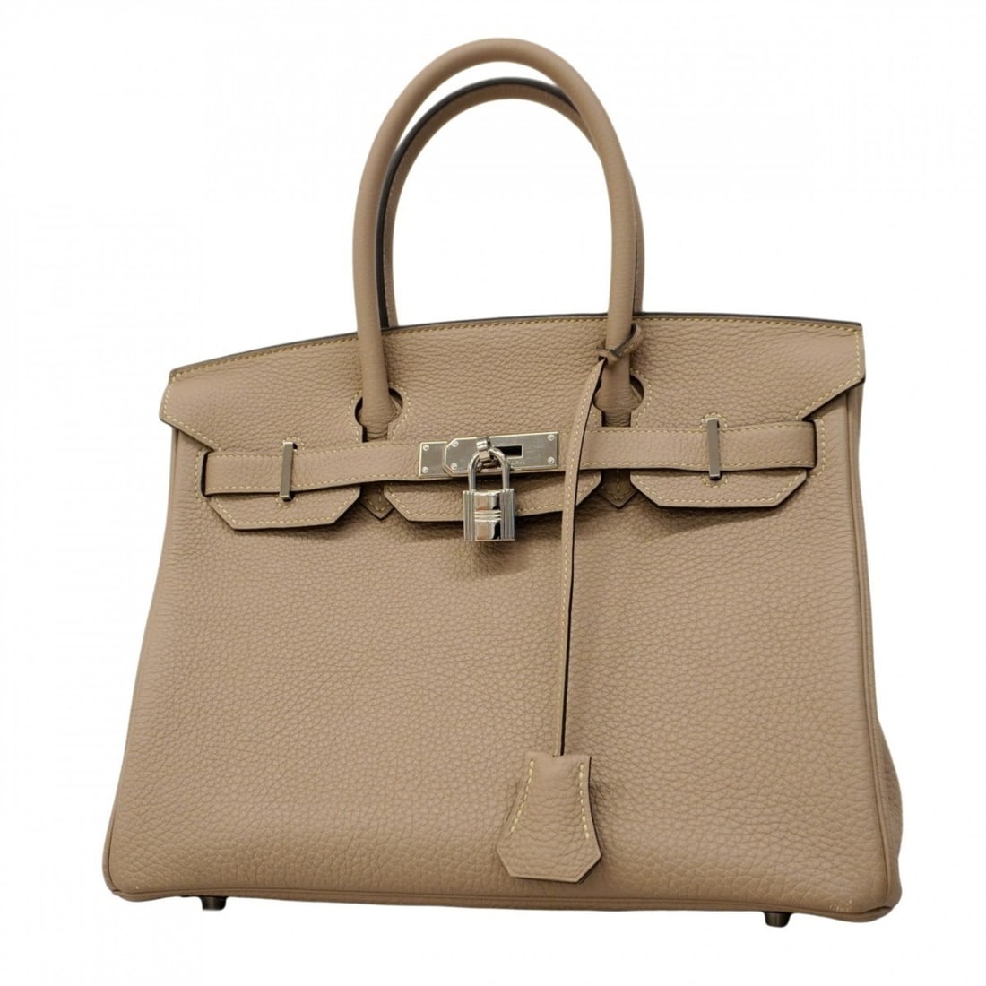 Hermes Birkin 30 Handbag, Taurillon Clemence Leather, Trench, T Stamp, Women's, P2514162: --- Catalog ---Category: SizeSize (HxWxD): 24cm x 30cm x 15cm / 9.44'' x 11.81'' x 5.9''Category: DesignType: HandbagGender: WomenMaterial: Taurillon clemence leather Hardware Color: SilverCategory: G