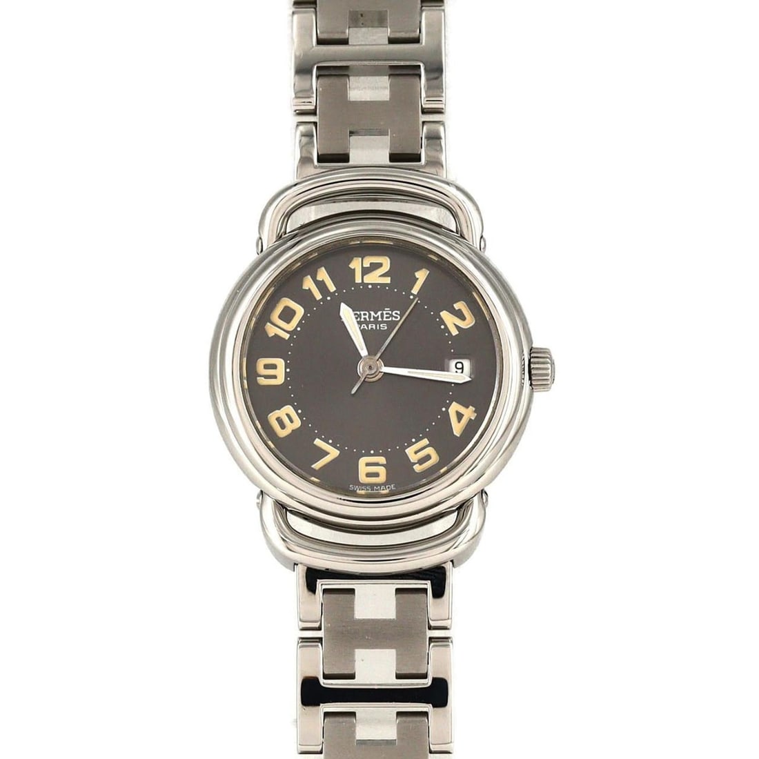 Hermes Pullman PU2.210 SS Quartz Watch