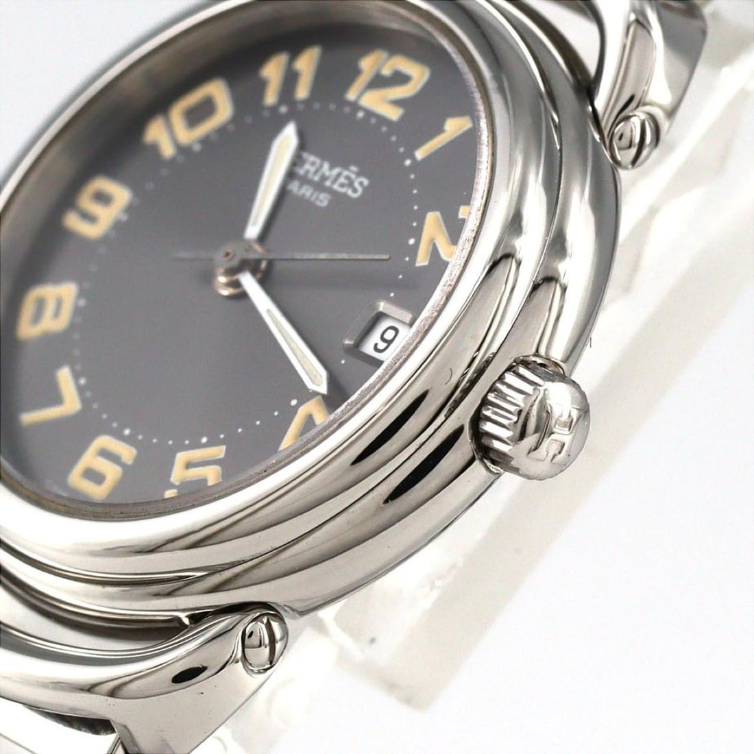 Hermes Pullman PU2.210 SS Quartz Watch - 4