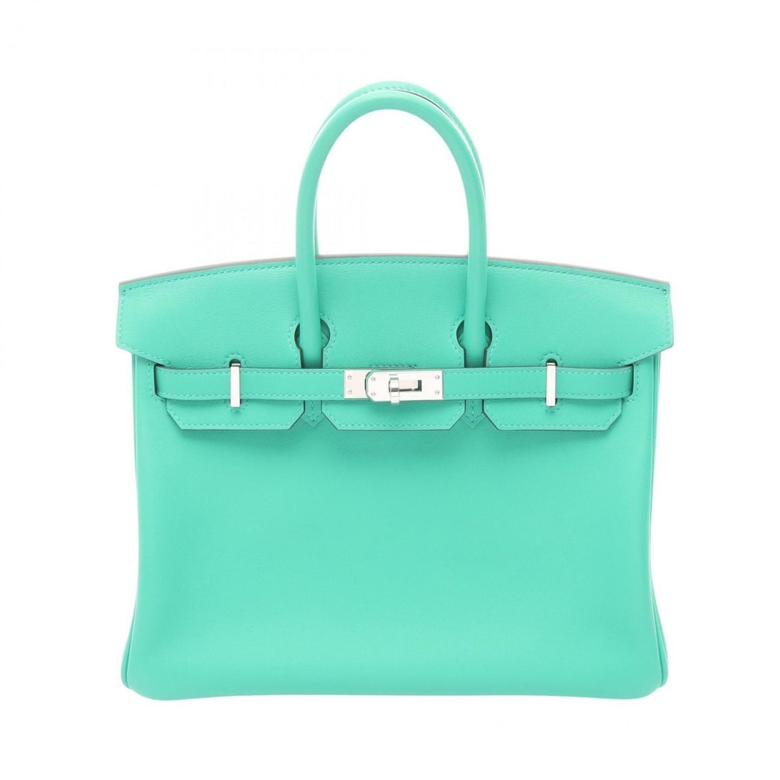Hermes Birkin 25 Handbag, Leather (Veau Swift), Women's, Green: --- Catalog ---Category: SizeSize (HxWxD): 20cm x 25cm x 13cm / 7.87'' x 9.84'' x 5.11''Category: DesignType: HandbagColor: GreenGender: WomenMaterial: Swift leather , Leather Hardware Color: