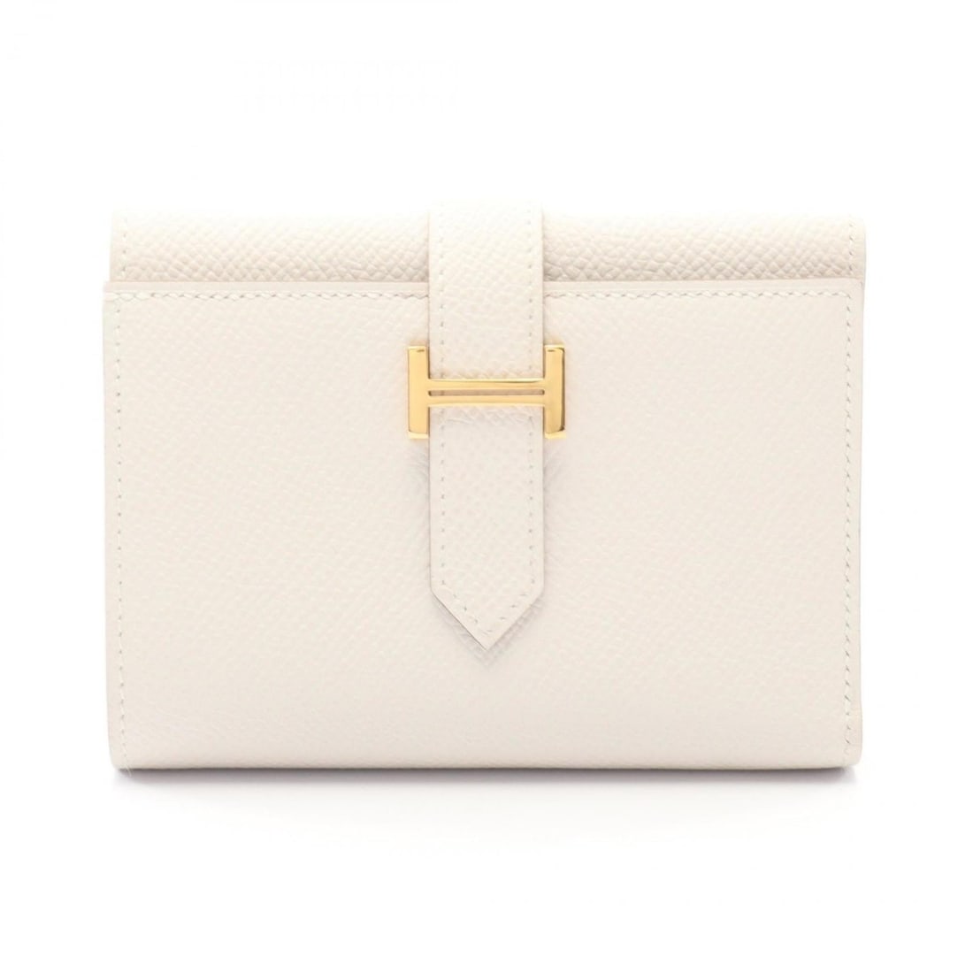 Hermes Bearn Combination Tri-fold Wallet, Leather, Veau Epsom, Women's, White: --- Catalog ---Category: SizeSize (HxWxD): 8cm x 11cm x 2cm / 3.14'' x 4.33'' x 0.78''Category: DesignType: Wallet (tri-fold)Color: WhiteGender: WomenMaterial: Epsom leather , Leather Category: Genera