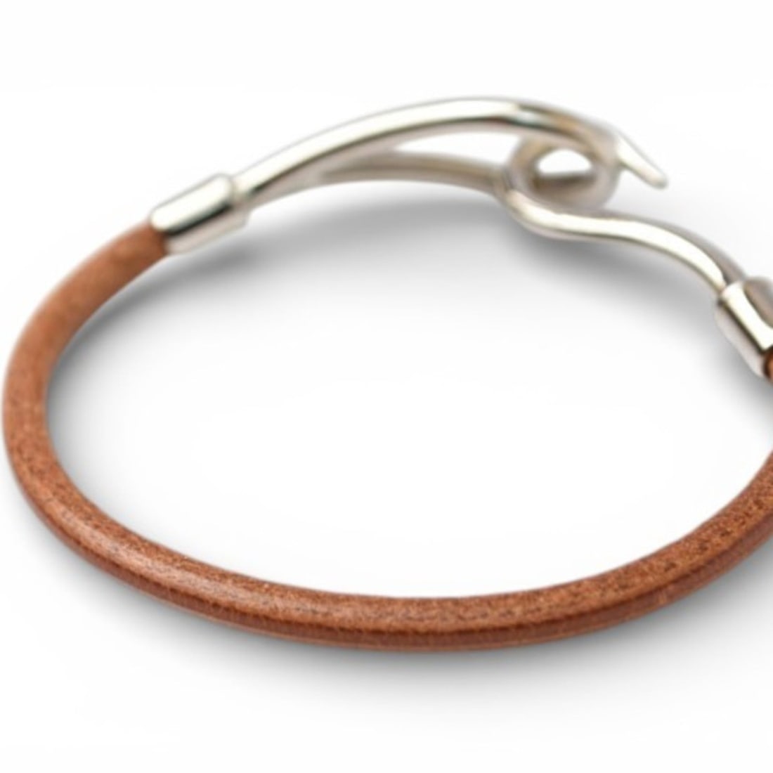 Hermes Bangle Bracelet HERMES Jumbo Brown - 4