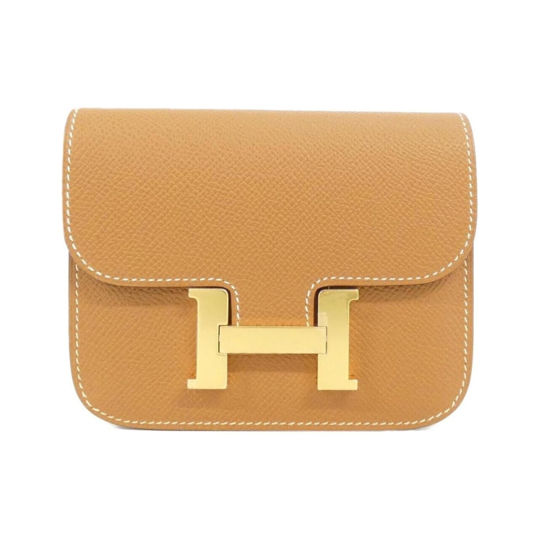 Hermes Constance Slim 082060CC Wallet: --- Catalog ---Category: SizeSize (HxWxD): 10cm x 12cm x 2cm / 3.93'' x 4.72'' x 0.78''Category: DesignType: Wallet (bi-fold)Color: GoldGender: Men,WomenMaterial: Epsom leather Category: GeneralMPN: 0