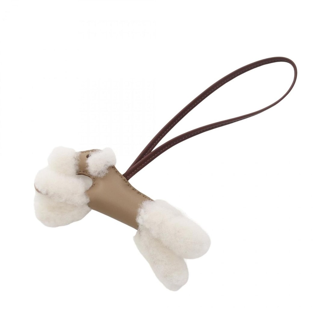 Hermes Buddy Charm - Accessory Sheepskin Leather Agneau Milo Women's Gray/Brown/Chocolat: --- Catalog ---Category: DesignType: Handbag charmColor: Brown, Chocolat, GrayGender: WomenMaterial: Agneau Milo, LeatherLeather/Fur Type: MoutonCategory: GeneralBrand: Hermes--- Item List ---Section: