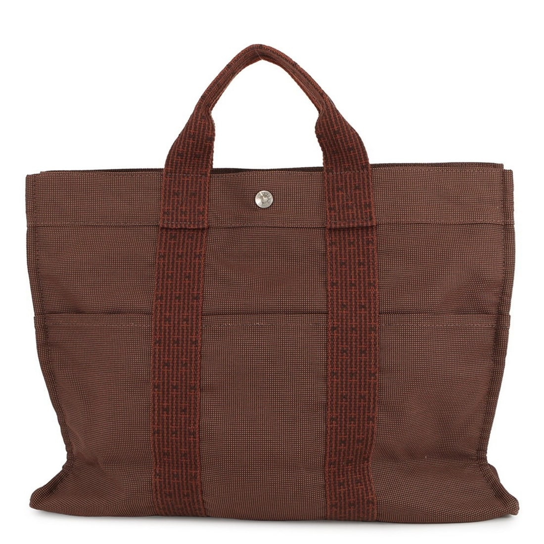 Hermes handbag, Herline Tote GM canvas, HERMES tote bag,: --- Catalog ---Category: SizeSize (HxWxD): 35cm x 45cm x 15cm / 13.77'' x 17.71'' x 5.9''Category: DesignType: Handbag, Tote bagColor: BrownGender: Women,MenMaterial: Canvas Category: GeneralBrand: He