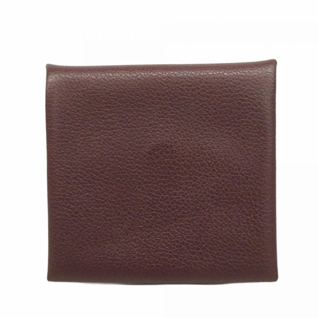 Hermes Bastia Evercolor Wallet/Coin Case, Bordeaux, Y Stamp, Women's: --- Catalog ---Category: SizeSize (HxWxD): 8cm x 8.5cm x 1cm / 3.14'' x 3.34'' x 0.39''Category: DesignType: Coin purse/coin caseColor: BordeauxGender: WomenCategory: GeneralBrand: Hermes--- Item List