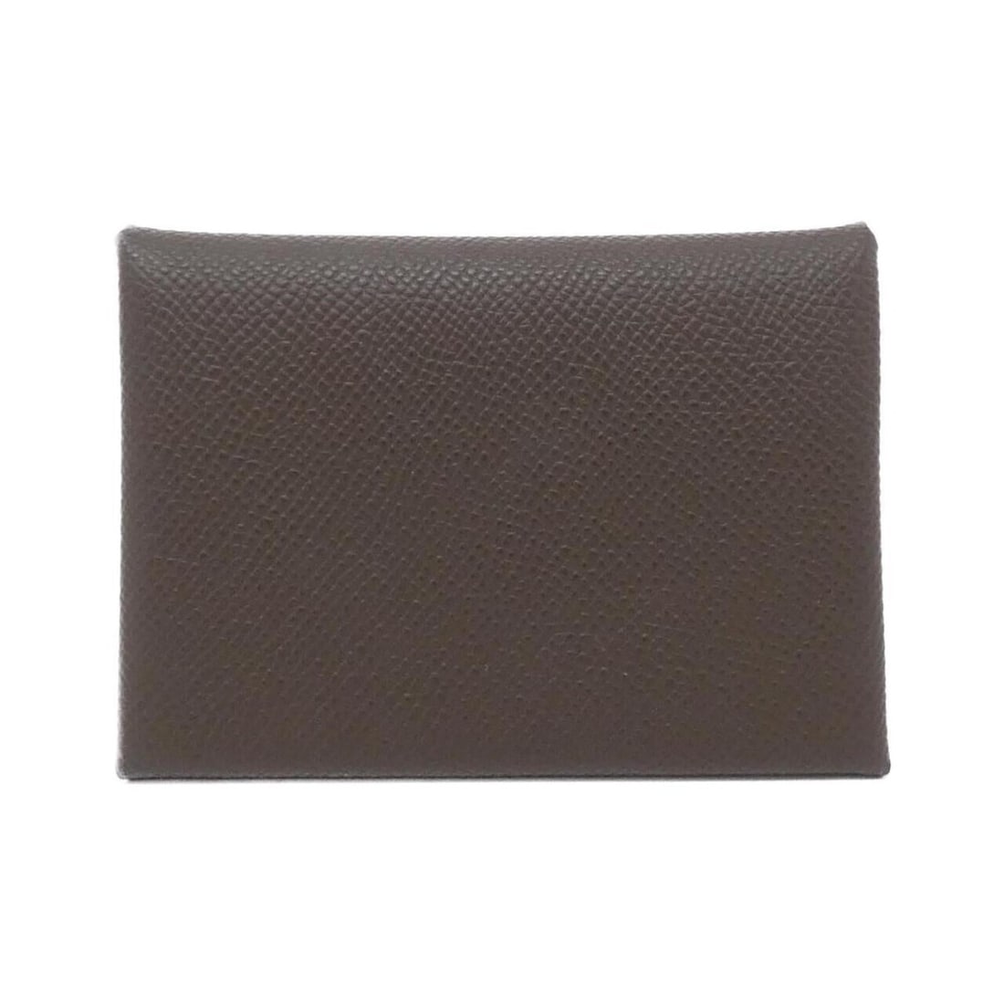 Hermes Calvi Duo 083035CK Wallet/Coin Case: --- Catalog ---Category: SizeSize (HxWxD): 7cm x 10.5cm x 1.5cm / 2.75'' x 4.13'' x 0.59''Category: DesignType: Coin purse/coin caseColor: BrownGender: Men,WomenMaterial: Epsom leather Category: