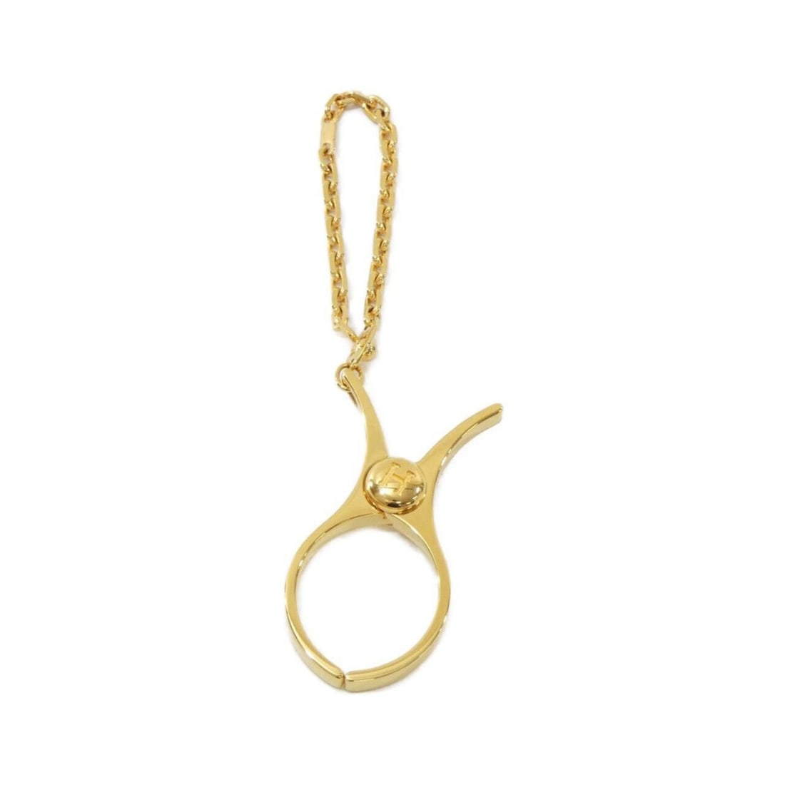 Hermes Philou Glove Holder 000833G: --- Catalog ---Category: DesignType: OthersColor: GoldGender: Men,WomenCategory: GeneralBrand: Hermes--- Item List ---Section: ConditionRanking: Rank A Used - A few traces of usage, some scratches /