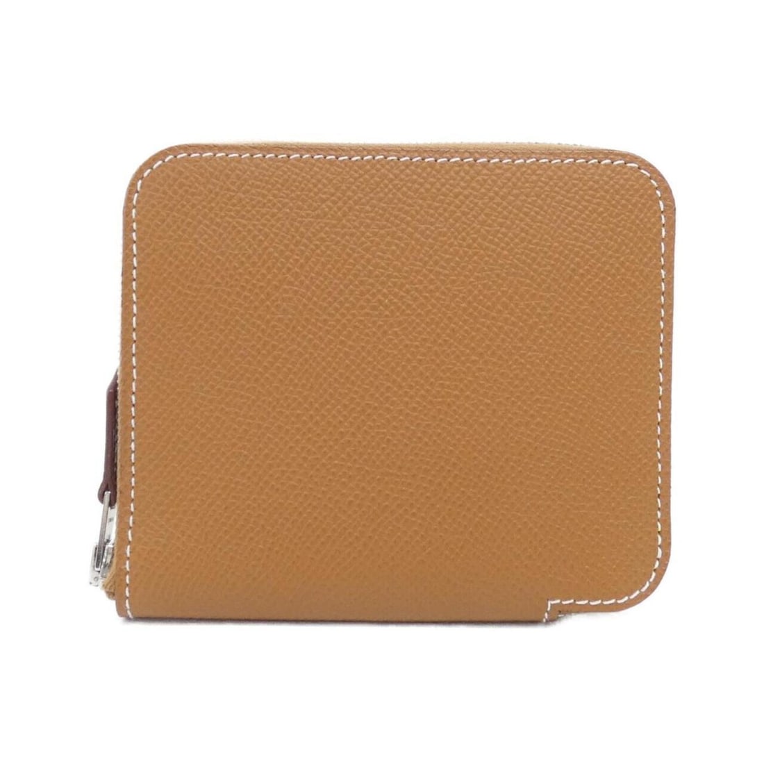 Hermes EX-LIBRIS Silk In Compact 070669CK Wallet: --- Catalog ---Category: SizeSize (HxWxD): 9cm x 11cm x 1.5cm / 3.54'' x 4.33'' x 0.59''Category: DesignType: Coin purse/coin caseColor: GoldGender: Women,MenMaterial: Epsom leather , Silk Category: