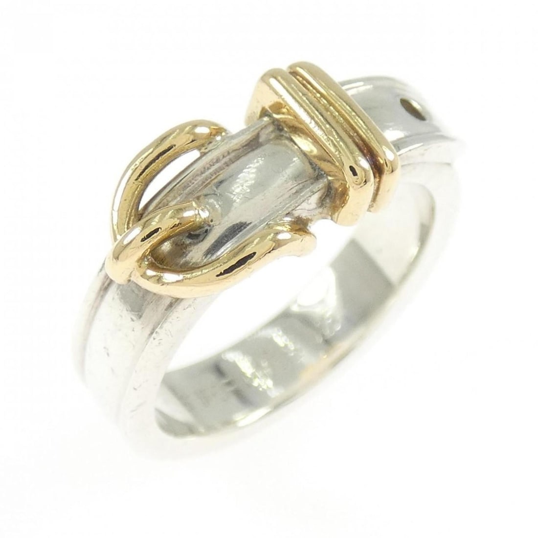 Hermes 925 Hallmark Ring: --- Catalog ---Category: SizeWidth: 7.3mm / 0.29''Weight: 5.6g / 0.19oz.JP Size: 10.5US Size: 5.5Category: DesignType: Band ringGender: WomenMaterial: Silver 925Category: GeneralBrand: Hermes--- Item