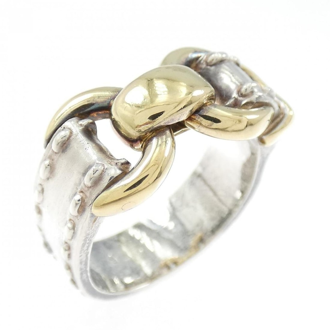 Hermes Hermès Montevideo Ring: --- Catalog ---Category: SizeUS Size: 6.5Brand Size: 52Category: DesignType: Band ringColor: SilverGender: WomenMaterial: Silver 925Category: GeneralBrand: Hermes--- Item List ---Section: ConditionRan