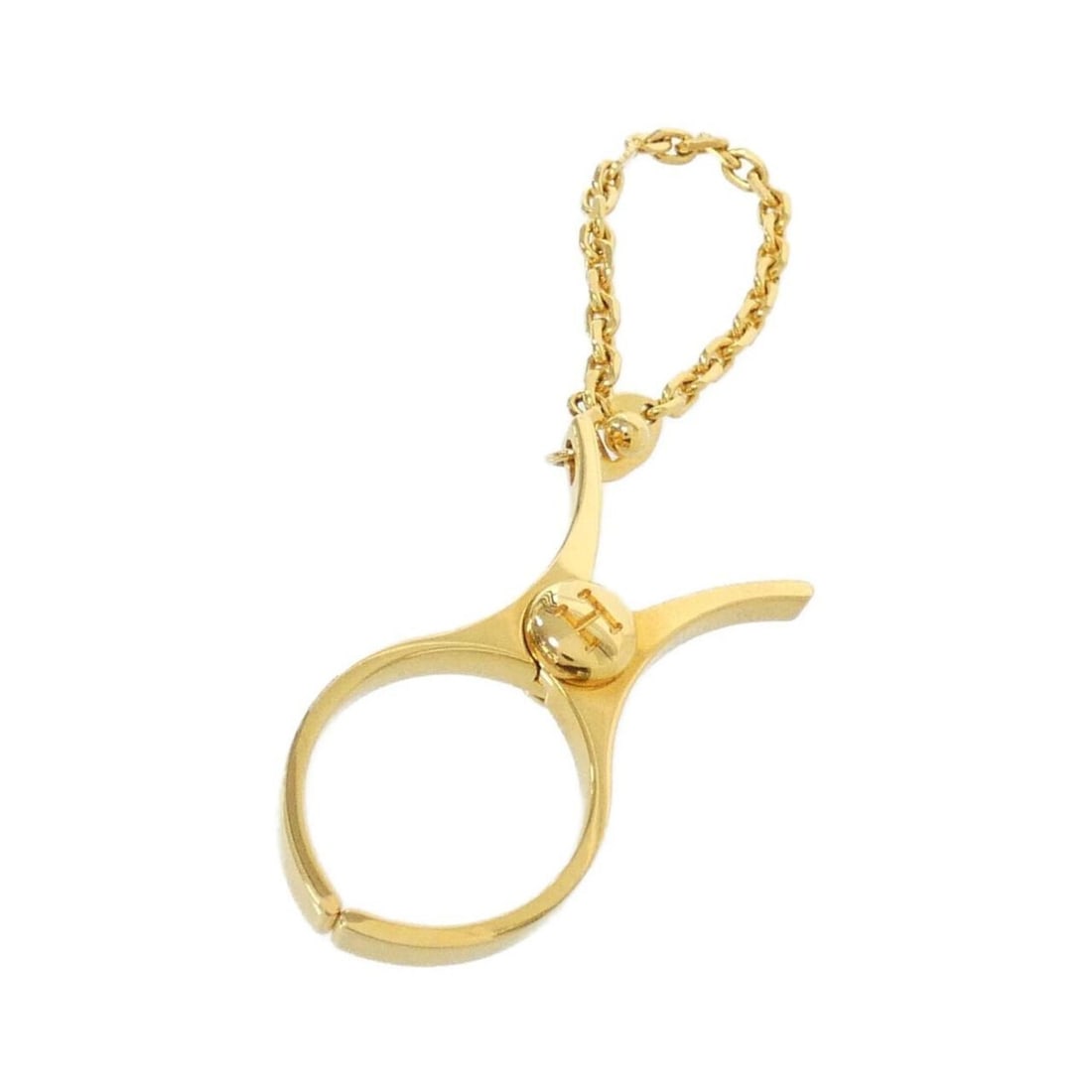 Hermes Philou Glove Holder 000833G: --- Catalog ---Category: DesignType: Glove holderColor: GoldGender: Men,WomenCategory: GeneralMPN: 000833GBrand: Hermes--- Item List ---Section: ConditionRanking: Rank A Used - A few traces of usage,