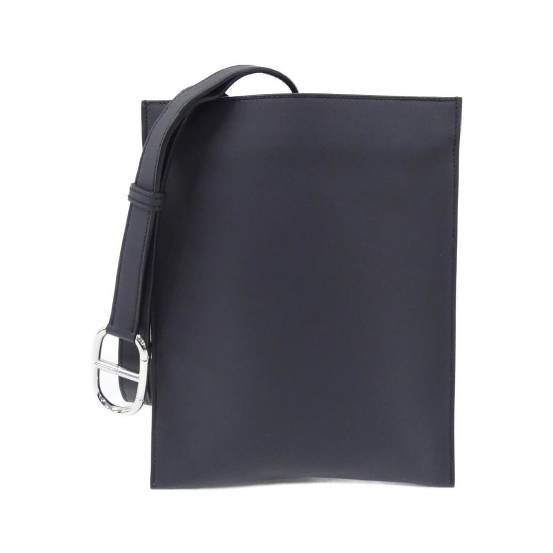 Hermes Possian Plus 083805CJ Shoulder Wallet: --- Catalog ---Category: SizeSize (HxWxD): 24cm x 16cm x 5.00mm / 9.44'' x 6.29'' x 0.19''Category: DesignType: Chain/Shoulder walletColor: Blue indigoGender: Women,MenMaterial: Swift leather