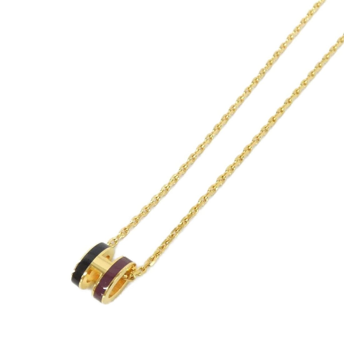 Hermes Pop H Rocabar MINI 100066F Necklace: --- Catalog ---Category: SizePendant Size: 9mm x 7mm / 0.35'' x 0.27''Neck Circumference: 39.5 cm / 15.55''Category: DesignGender: WomenNecklace Type: NecklaceCategory: GeneralBrand: Hermes--- Item