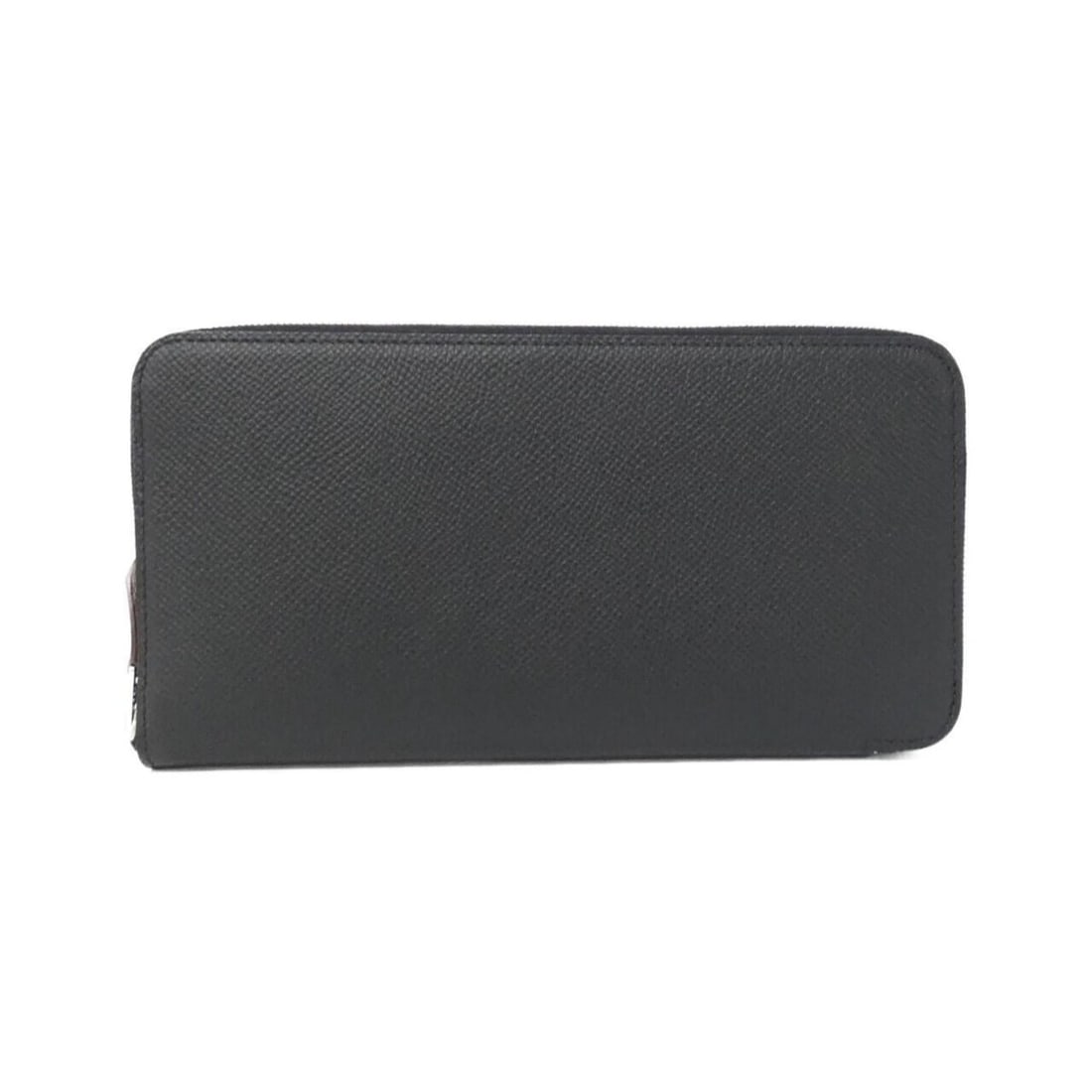 Hermes ONE TWO THREE Silk In Classic 073571CK Wallet: --- Catalog ---Category: SizeSize (HxWxD): 10.5cm x 20cm x 5cm / 4.13'' x 7.87'' x 1.96''Category: DesignType: Long wallet (bi-fold)Color: BlackGender: Women,MenMaterial: Epsom leather , Silk Category