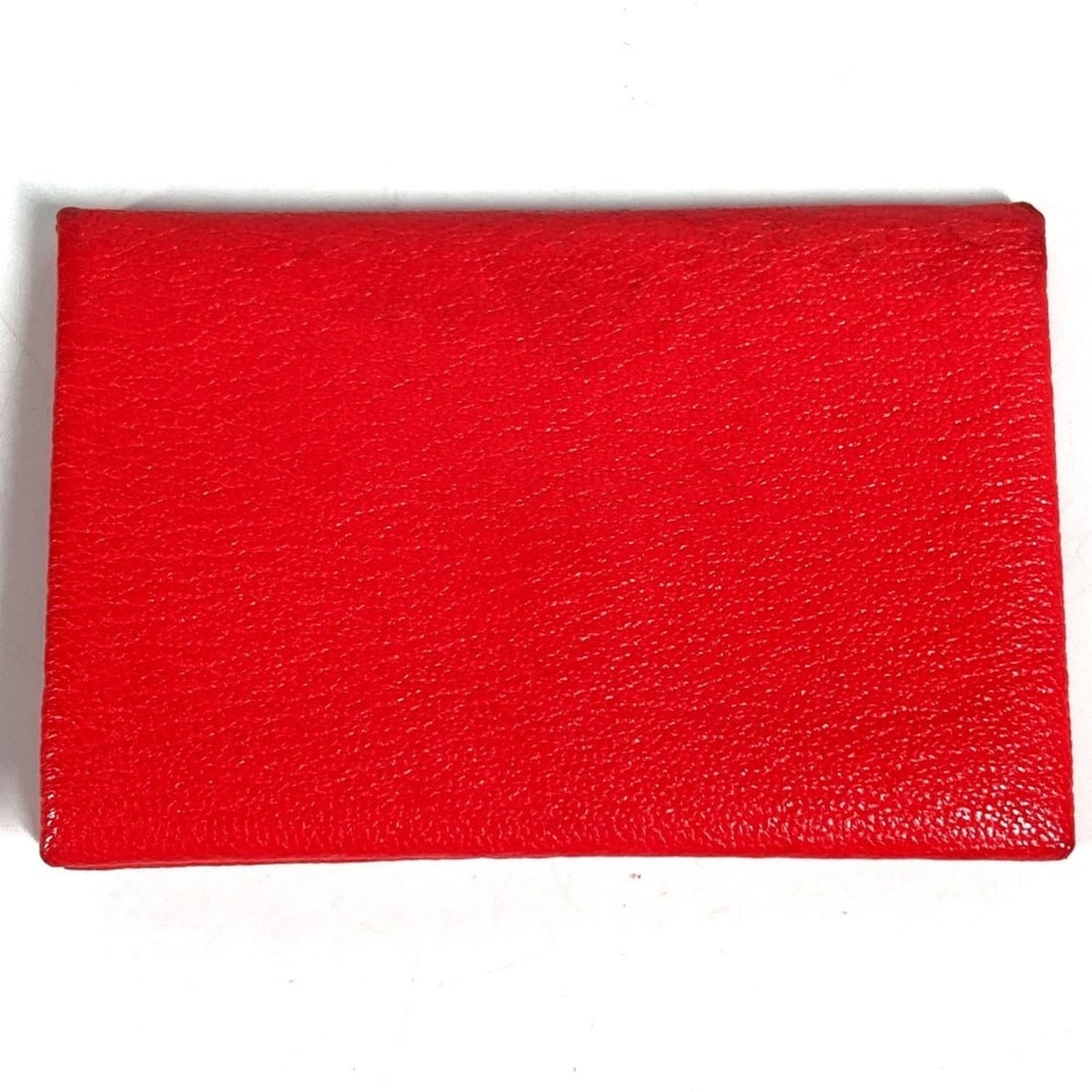 HERMES Calvi Verso Bicolor Wallet/Coin Purse - A stylish bi-fold wallet/card holder in Chevre (1 of 12)