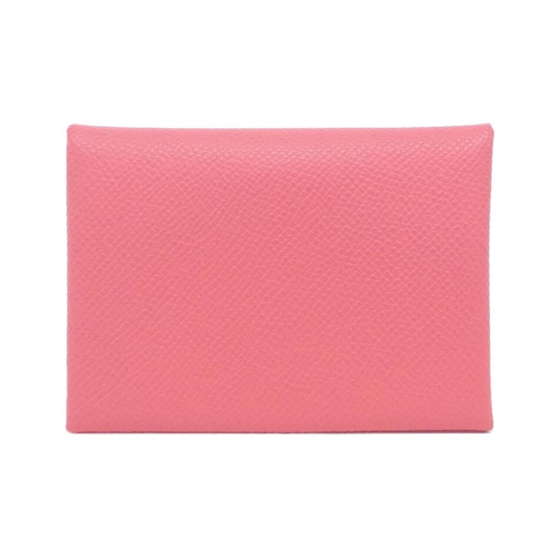 Hermes Calvi Duo 083035CK Wallet/Coin Case: --- Catalog ---Category: SizeSize (HxWxD): 7cm x 10.5cm x 1cm / 2.75'' x 4.13'' x 0.39''Category: DesignType: Coin purse/coin caseColor: Rose azaleeGender: WomenMaterial: Epsom leather Category:
