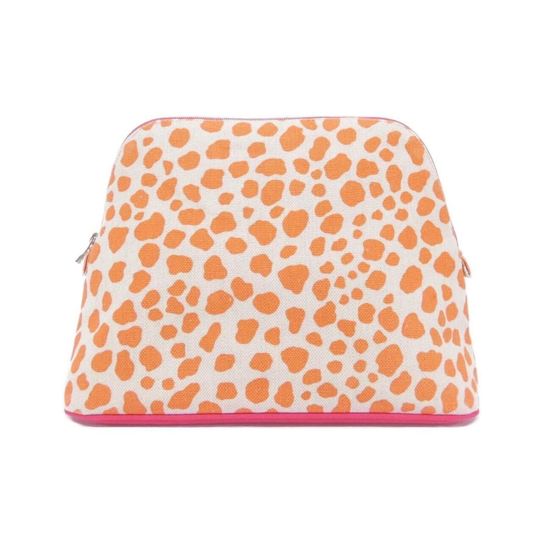 Hermes Jou Dan La Jungle GM Handbag Pouch: --- Catalog ---Category: SizeSize (HxWxD): 23cm x 30cm x 11.5cm / 9.05'' x 11.81'' x 4.52''Category: DesignType: PouchGender: WomenMaterial: Canvas Category: GeneralBrand: Hermes--- Item List