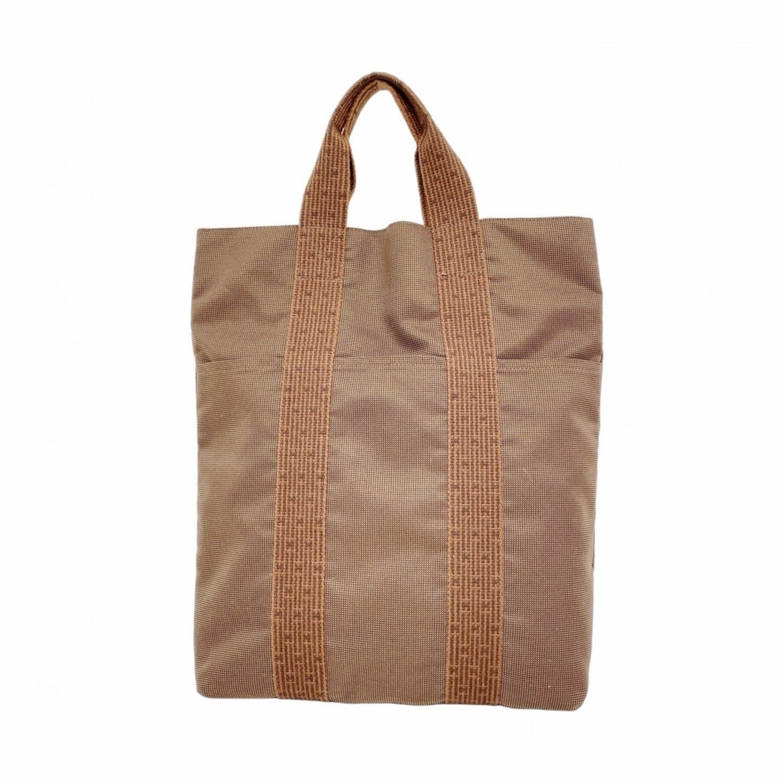 Hermes Hermès Air Line Cabas Canvas Tote Bag, Brown, Men's and Women's: --- Catalog ---Category: SizeSize (HxWxD): 39cm x 30cm x 7cm / 15.35'' x 11.81'' x 2.75''Category: DesignType: Tote bagColor: BrownGender: Men,WomenMaterial: Canvas Hardware Color: SilverCategory: