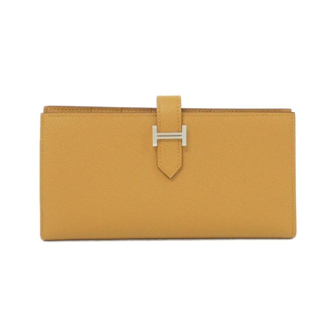 Hermes Bearn Souffle 039785CK Wallet: --- Catalog ---Category: SizeSize (HxWxD): 9cm x 17.5cm x 2cm / 3.54'' x 6.88'' x 0.78''Category: DesignType: Long wallet (bi-fold)Color: BrownGender: Women,MenMaterial: Epsom leather Category: Genera
