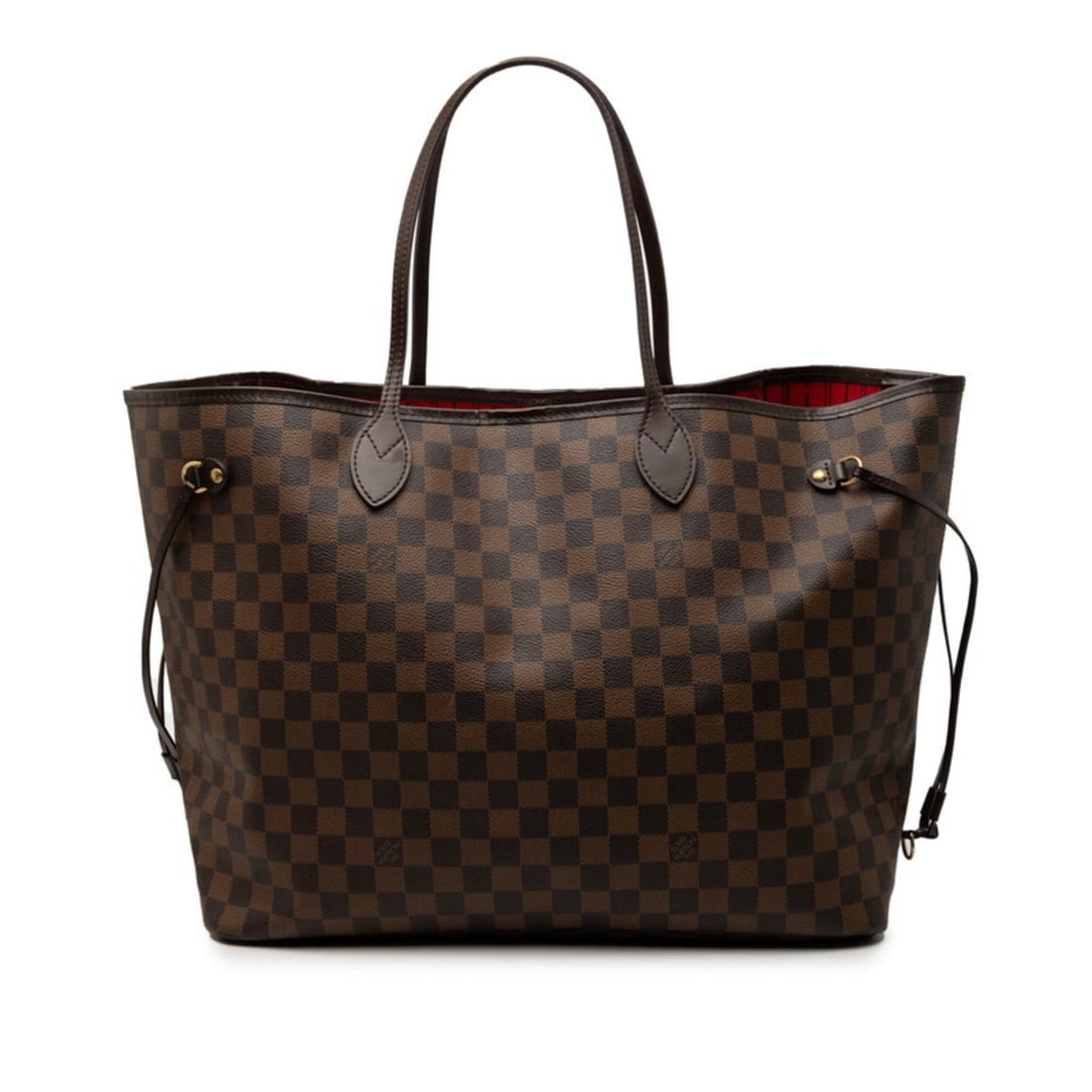 Louis Vuitton Damier Neverfull GM Tote Bag Shoulder N51106 Brown Leather Women's LOUIS VUITTON: --- Catalog ---Category: SizeSize (HxWxD): 20.5cm x 55cm x 20cm / 8.07'' x 21.65'' x 7.87''Category: DesignType: Shoulder bag, Tote bagColor: BrownGender: WomenMaterial: PVC , Leather Category: Genera