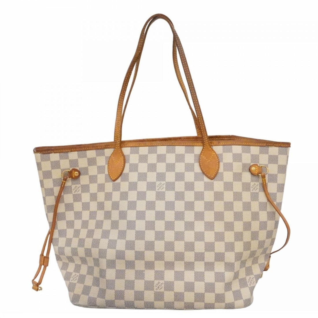 Louis Vuitton Damier Azur Neverfull MM Tote Bag N51107 White Women's: --- Catalog ---Category: SizeSize (HxWxD): 29cm x 32cm x 16cm / 11.41'' x 12.59'' x 6.29''Category: DesignType: Tote bagColor: WhiteGender: WomenCategory: GeneralMPN: N51107Brand: Louis Vuitton--- Ite
