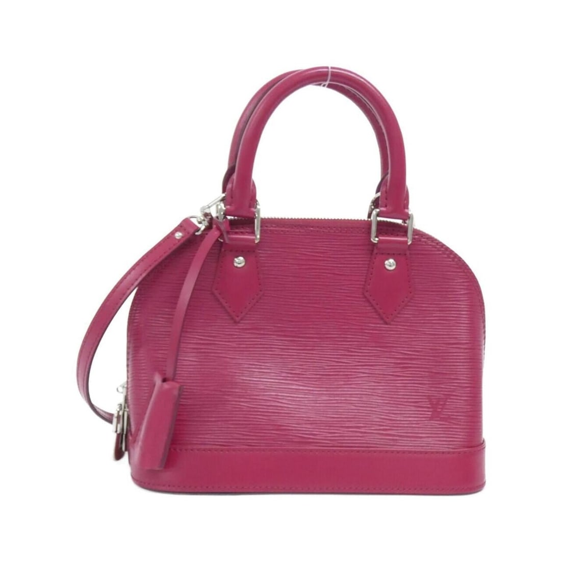 Louis Vuitton Epi Alma BB M40851 Handbag: --- Catalog ---Category: SizeSize (HxWxD): 19cm x 25cm x 11cm / 7.48'' x 9.84'' x 4.33''Category: DesignType: HandbagColor: FuchsiaGender: Men,WomenMaterial: Leather Hardware Color: SilverLeather/Fur