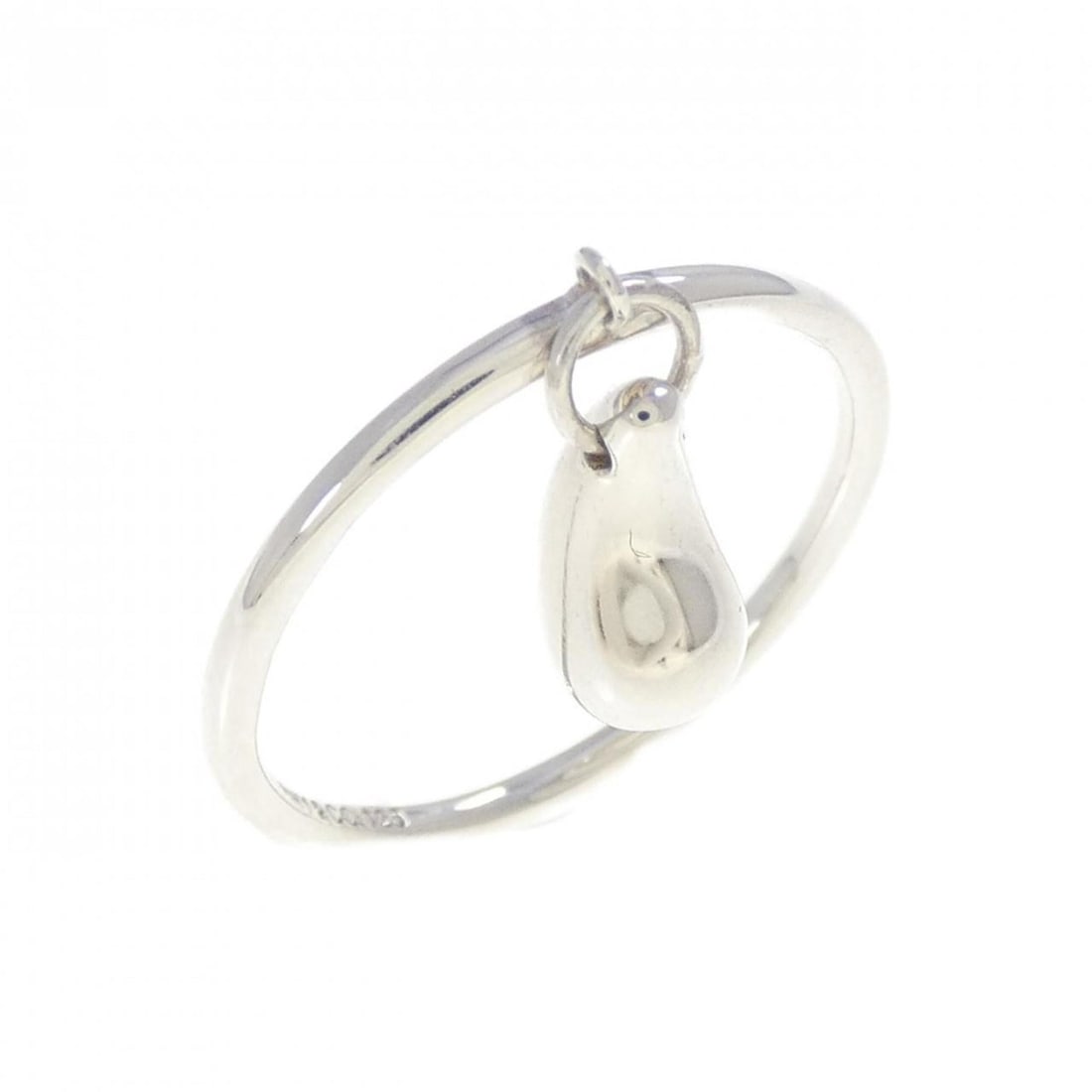 Tiffany Teardrop Ring: --- Catalog ---Category: SizeJP Size: 9.5US Size: 5Category: DesignType: Band ringGender: WomenMaterial: Silver 925Category: GeneralBrand: Tiffany--- Item List ---Section: ConditionRanking: Rank A Use