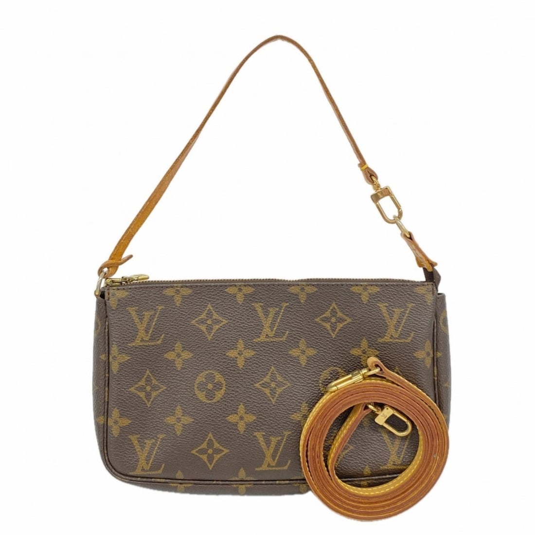 Louis Vuitton Monogram Pochette Accessoires Bag/Pouch M51980 Brown Women's: --- Catalog ---Category: SizeSize (HxWxD): 13cm x 21cm x 3.5cm / 5.11'' x 8.26'' x 1.37''Category: DesignType: PouchColor: BrownGender: WomenCategory: GeneralMPN: M51980Brand: Louis Vuitton--- Item Li