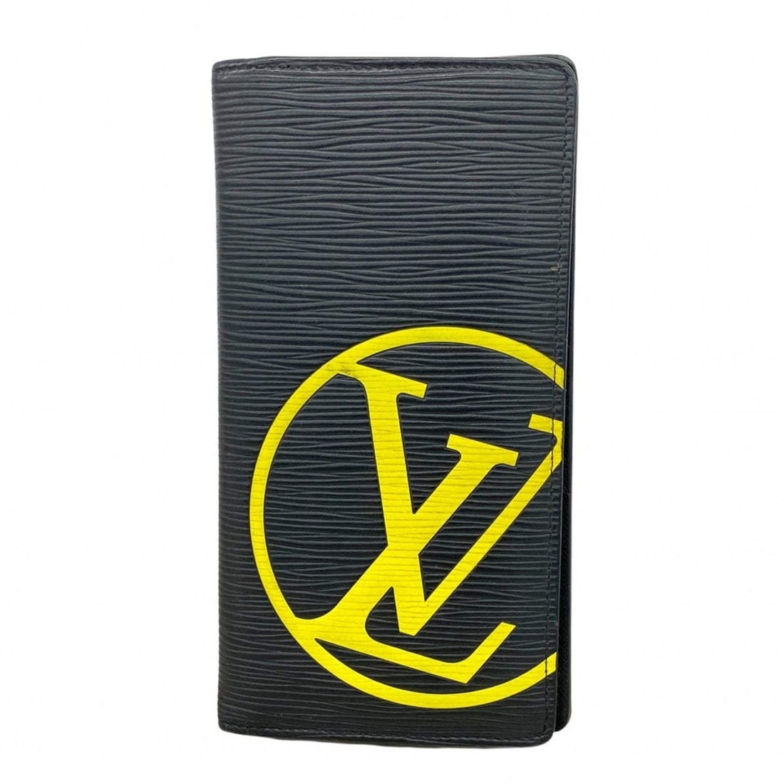 Louis Vuitton Epi Leather Long Wallet LV Circle Portefeuille Brazza M67910 Noir Men's: --- Catalog ---Category: SizeSize (HxWxD): 19cm x 10cm x 1.5cm / 7.48'' x 3.93'' x 0.59''Category: DesignType: Long wallet (bi-fold)Color: NoirGender: MenCategory: GeneralMPN: M67910Brand: Louis Vuitt