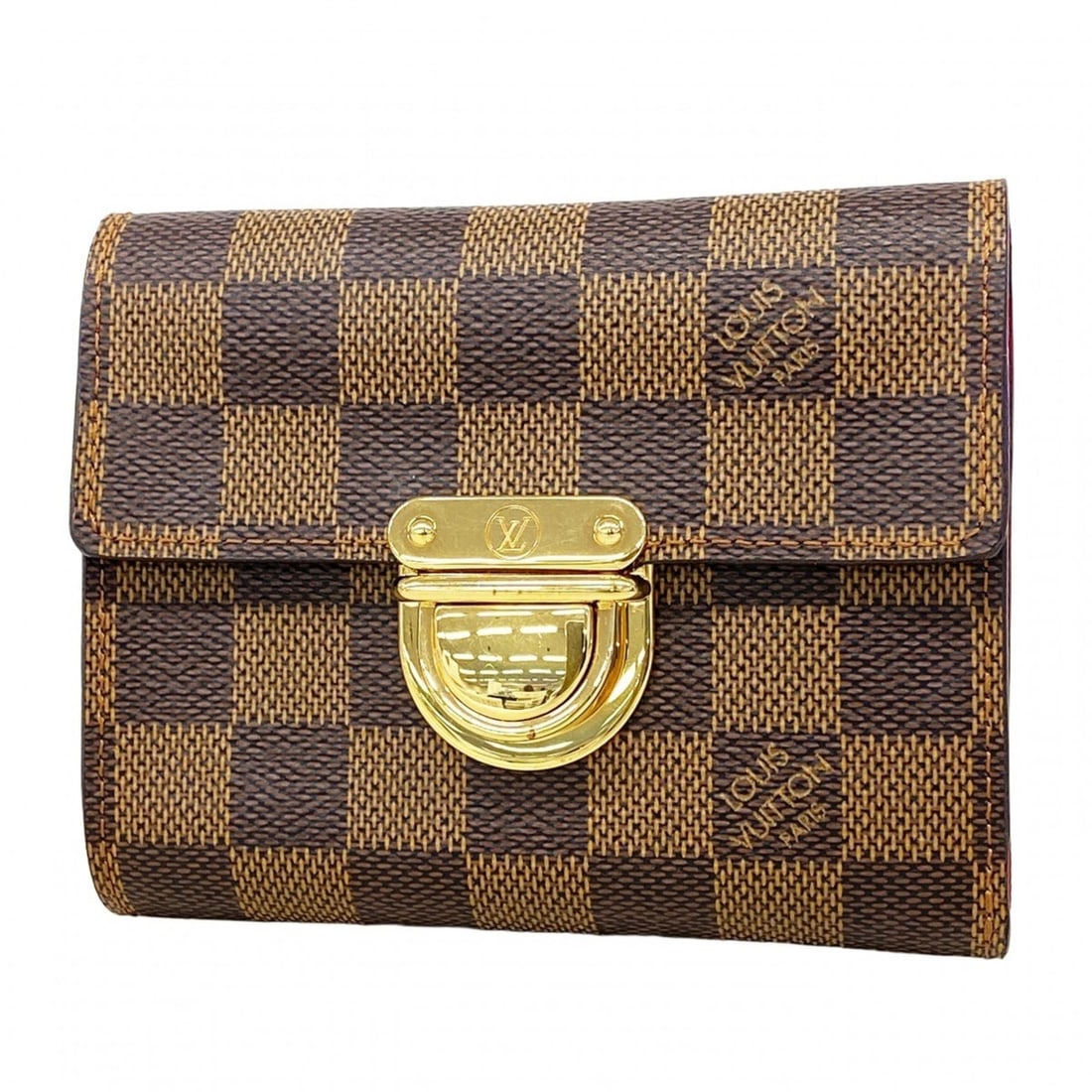Louis Vuitton Tri-fold Wallet Damier Portefeuille Koala N60005 Ebene Ladies: --- Catalog ---Category: SizeSize (HxWxD): 10cm x 12.5cm x 2.5cm / 3.93'' x 4.92'' x 0.98''Category: DesignType: Wallet (tri-fold)Color: EbeneGender: WomenCategory: GeneralMPN: N60005Brand: Louis Vuit