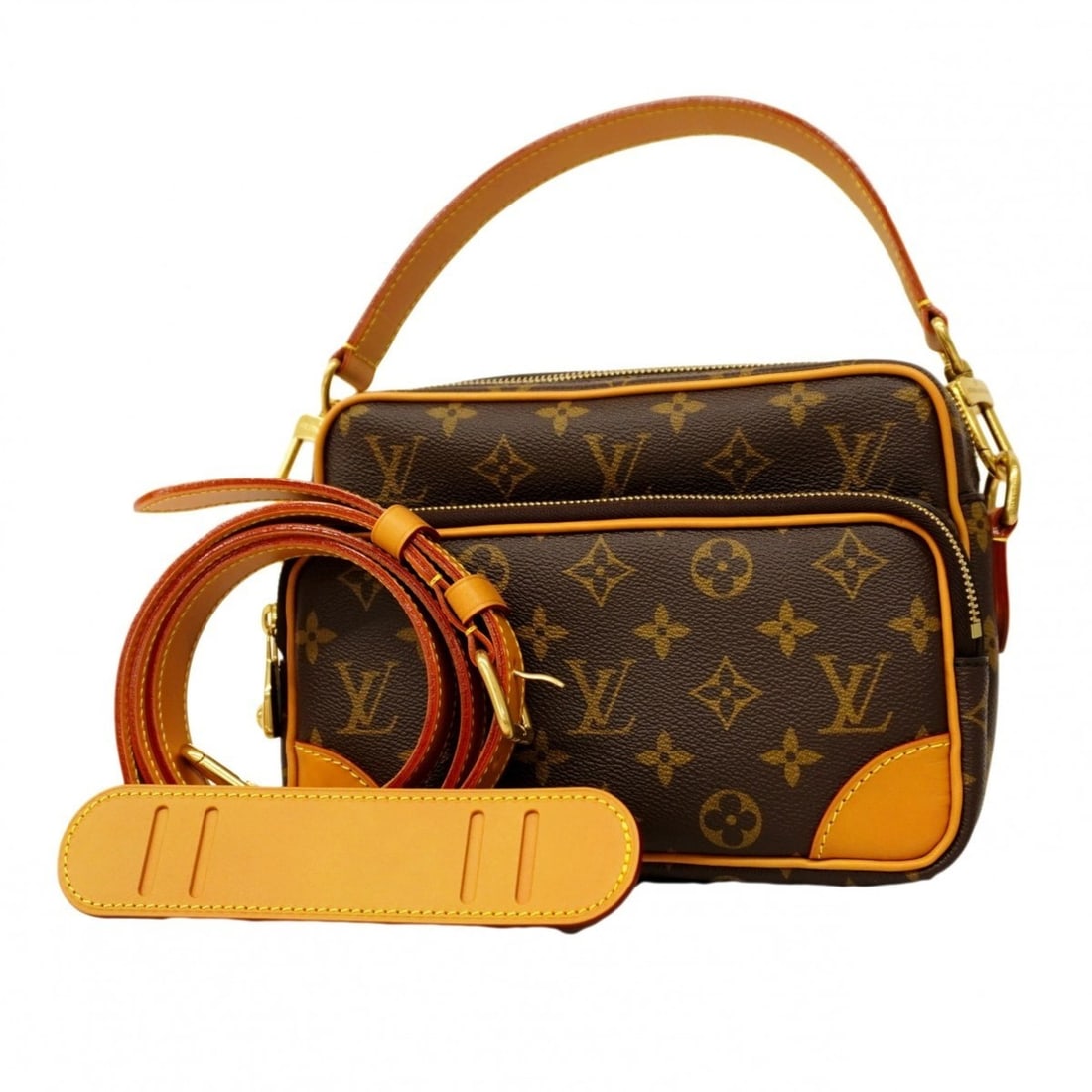 Louis Vuitton Monogram Archive Nile Handbag M14016 Brown 2-way bag for women (1 of 16)