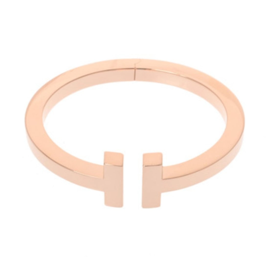 TIFFANY&Co. Tiffany T Square Extra Small Women's 18K Pink Gold Bracelet, Grade A (Pre-owned), Ginzo: --- Catalog ---Category: SizeLength: 14cm / 5.51''Category: DesignType: Charm braceletGender: WomenMaterial: Pink gold (18K)Category: GeneralBrand: Tiffany--- Item List ---Section: ConditionRanking: R