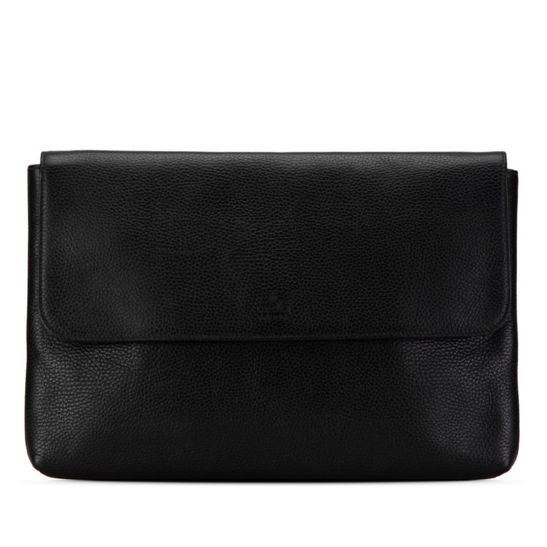 Gucci Clutch Bag, Second 387082, Black Leather, Women's, GUCCI (1 of 9)