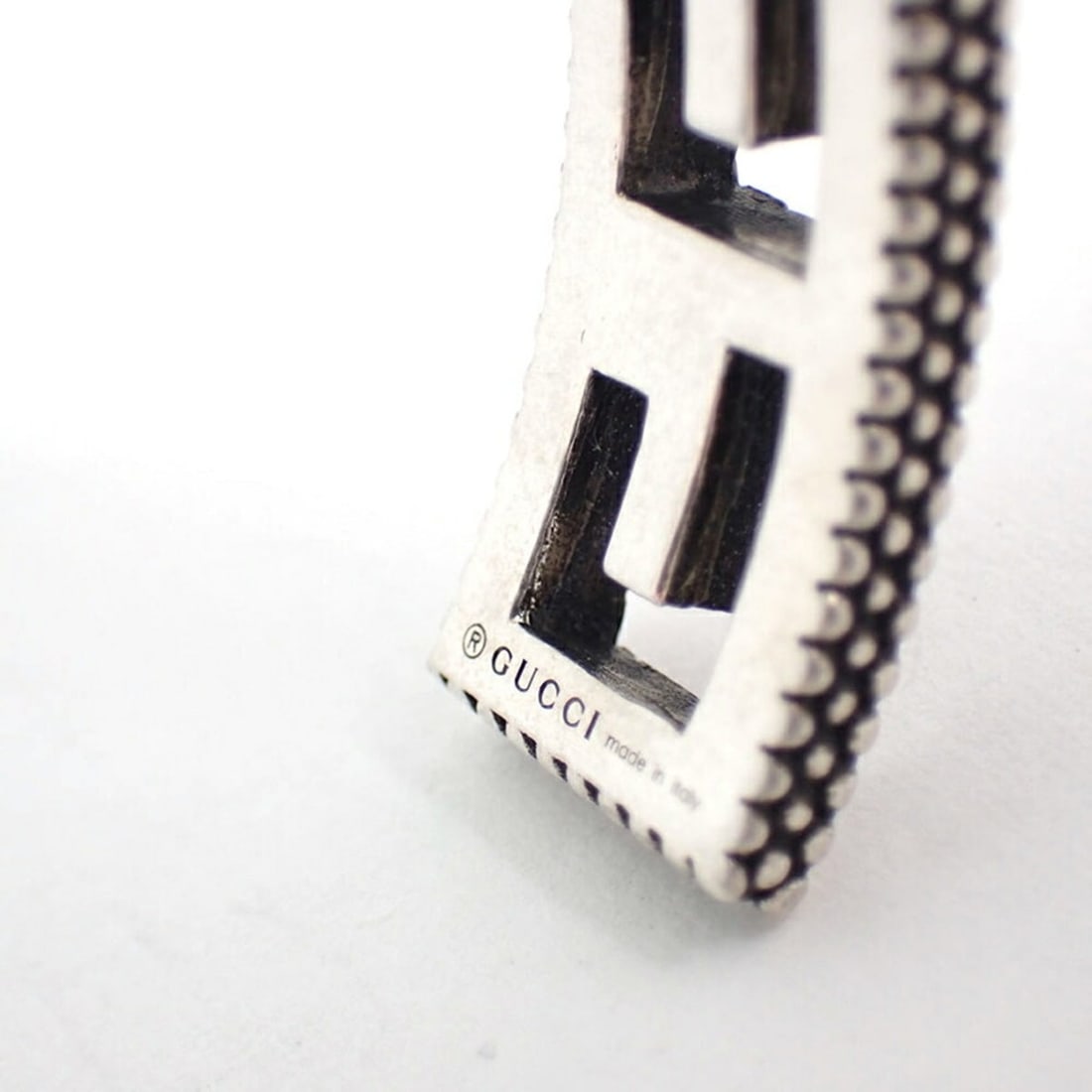 GUCCI 925 Square G Bangle - 9