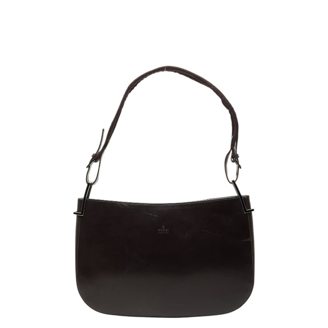 Gucci One-Shoulder Bag 001 3193 002058 Brown Patent Leather Women's GUCCI: --- Catalog ---Category: SizeHandle Drop: 25.00cm / 9.84''Size (HxWxD): 21cm x 31cm x 4cm / 8.26'' x 12.2'' x 1.57''Category: DesignType: Shoulder bagColor: BrownGender: WomenClosure: MagnetMaterial: