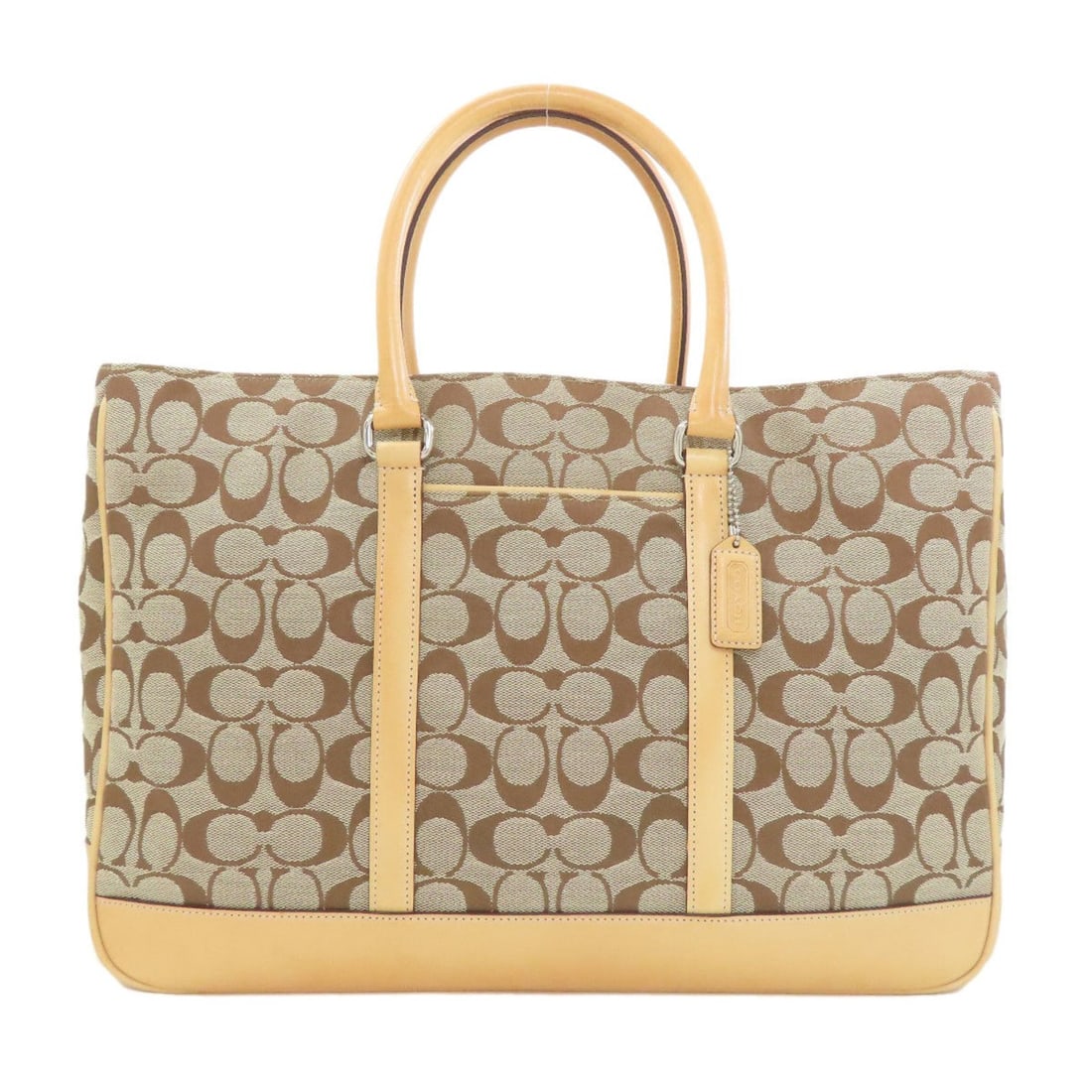 Coach 6088 Signature Tote Bag Canvas Women's COACH: --- Catalog ---Category: SizeSize (HxWxD): 27cm x 40cm x 10cm / 10.62'' x 15.74'' x 3.93''Category: DesignType: Tote bagColor: BrownGender: WomenMaterial: Canvas Category: GeneralMPN: 6088Brand: Coach