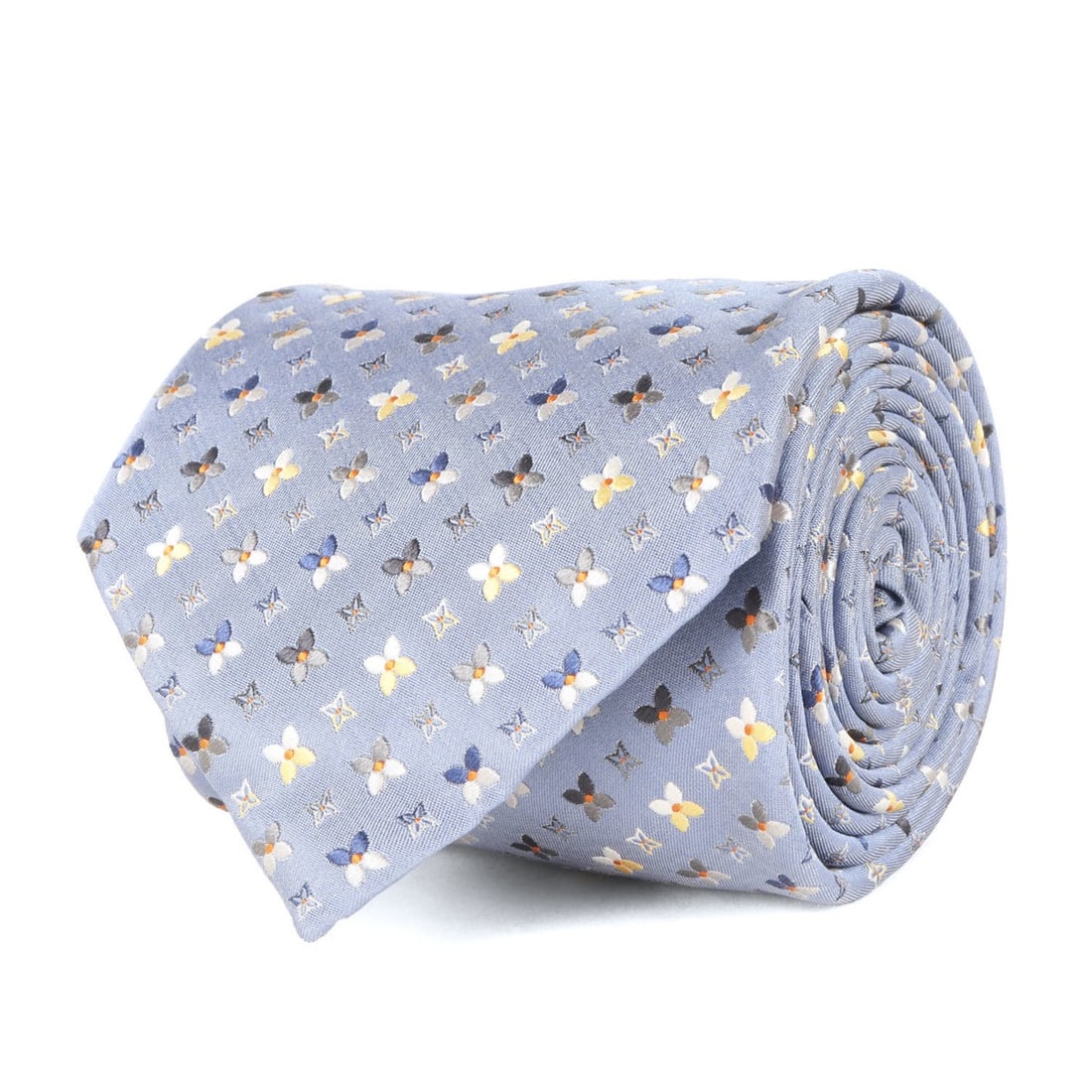 LOUIS VUITTON Louis Vuitton Tie, Color: Monogram Silk Light Blue, Men's K4754: --- Catalog ---Category: SizeTotal Length: 146cm / 57.48''Category: DesignType: CravatColor: Light blue, MonogramGender: MenMaterial: Monogram Category: GeneralBrand: Louis VuittonCountry of Origin: I