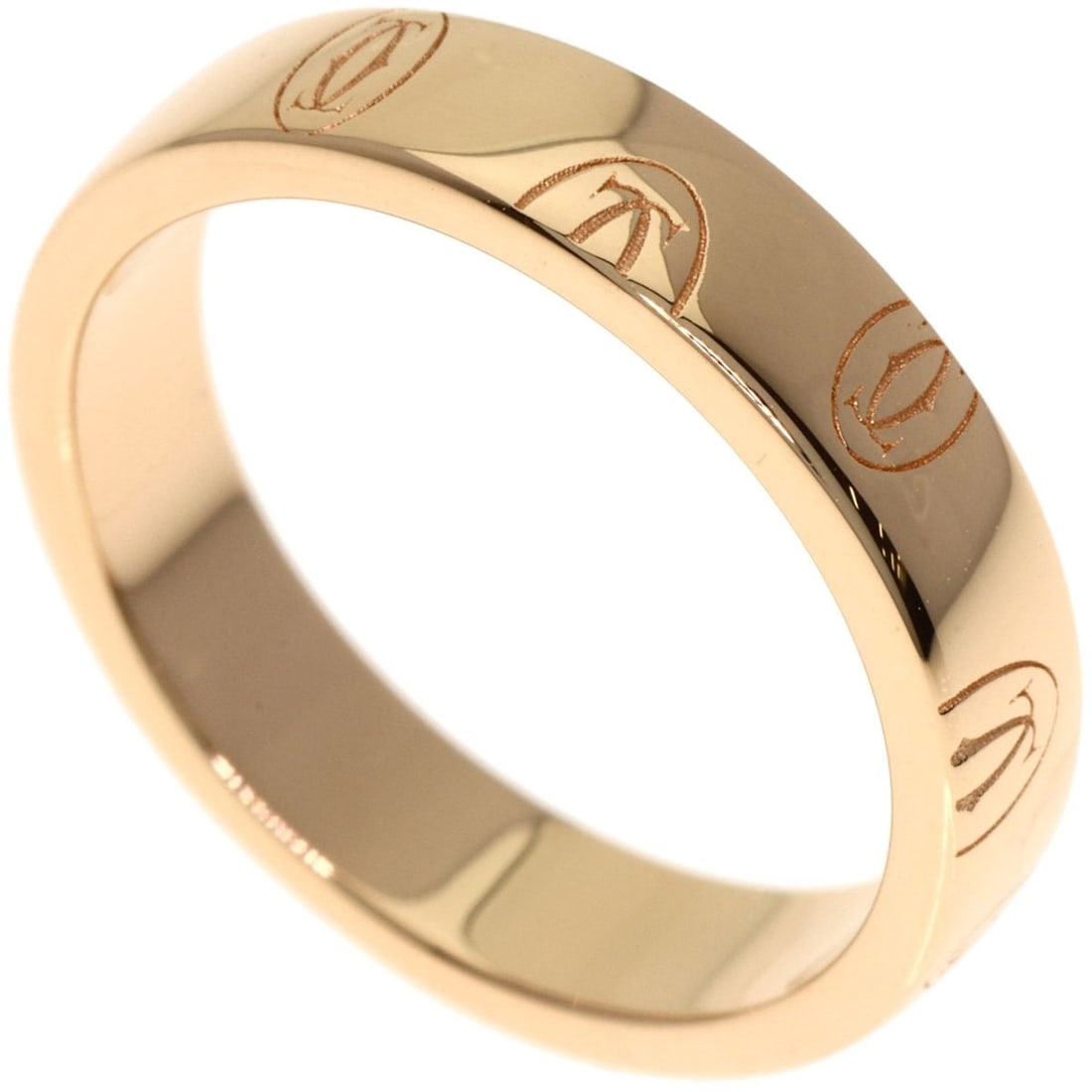 Cartier Happy Birthday #49 Ring, 18K Pink Gold, Women's.: --- Catalog ---Category: SizeJP Size: 9US Size: 5Category: DesignType: Band ringGender: WomenMaterial: Pink gold (18K)Category: GeneralBrand: Cartier--- Item List ---Section: ConditionRanking: Rank A