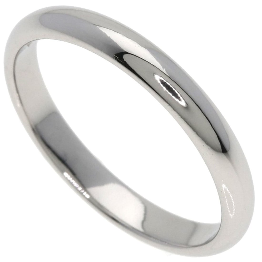 Cartier Wedding Ring #48, Platinum PT950, Women's, CARTIER: --- Catalog ---Category: SizeJP Size: 8US Size: 4.5Category: DesignType: Band ringGender: WomenMaterial: Platinum 950Category: GeneralBrand: Cartier--- Item List ---Section: ConditionRanking: Rank A U