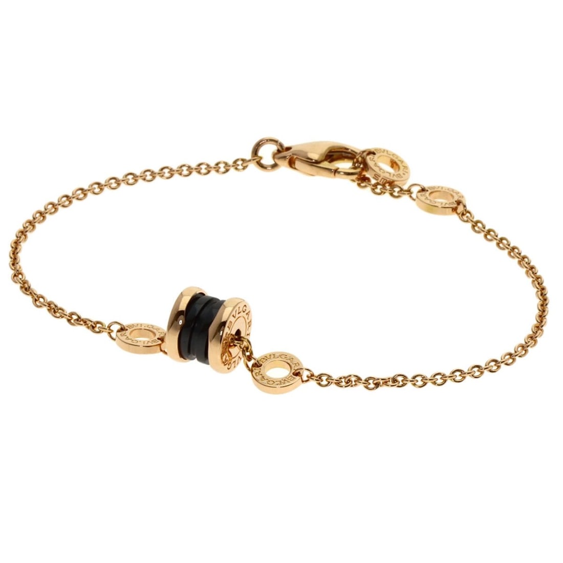 Bulgari B-zero1 Element SM Bracelet 18K Pink Gold Women's BVLGARI: --- Catalog ---Category: SizeLength: 17.5cm / 6.88''Category: DesignType: Charm braceletGender: WomenMaterial: Pink gold (18K)Category: GeneralBrand: Bvlgari--- Item List ---Section: ConditionRanking: