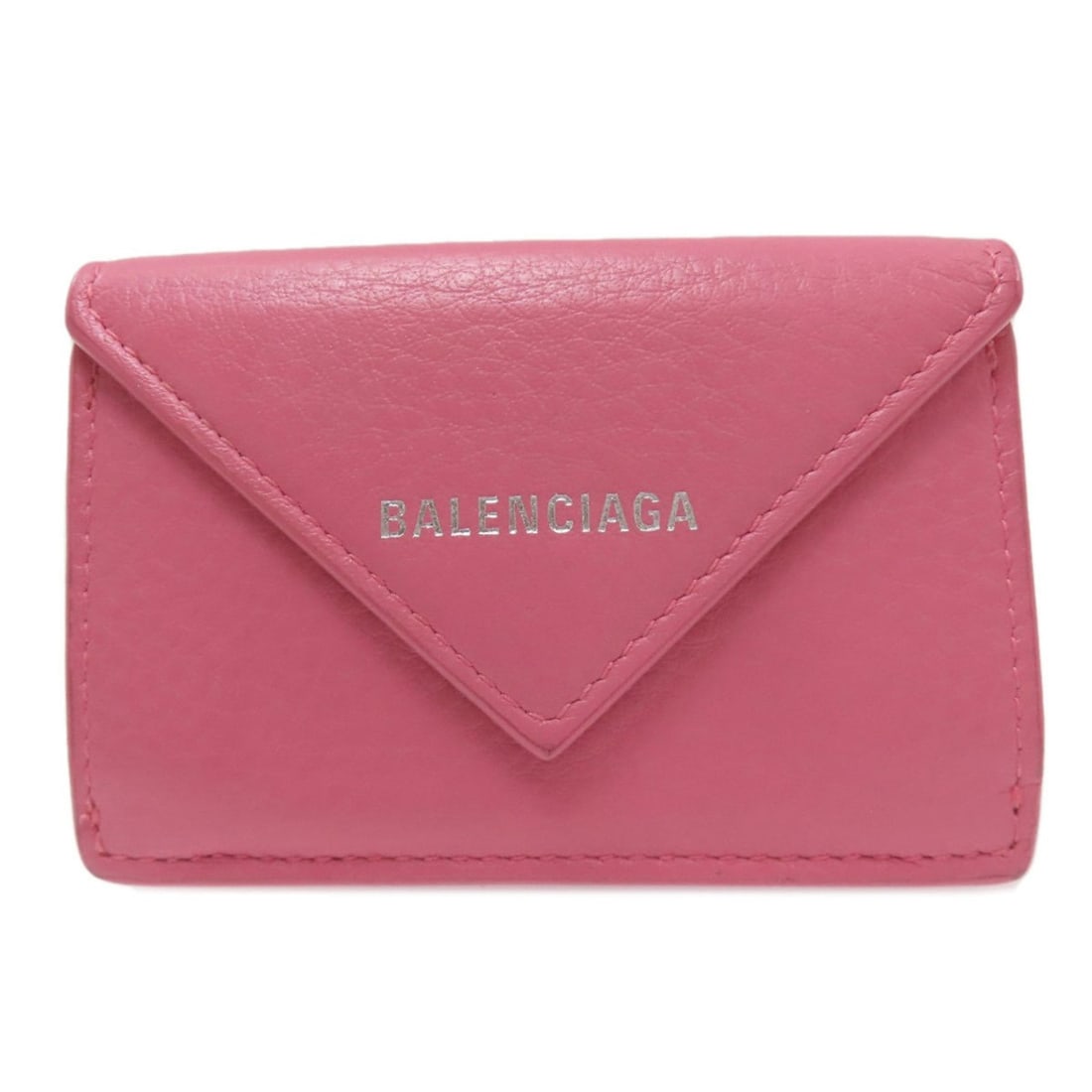 Balenciaga 391446 Paper Mini Wallet Compact Bi-fold Calfskin Women's BALENCIAGA: --- Catalog ---Category: SizeSize (HxWxD): 6.5cm x 9.5cm x 2cm / 2.55'' x 3.74'' x 0.78''Category: DesignType: Wallet (bi-fold)Color: PinkGender: WomenMaterial: Leather Leather/Fur Type: CalfskinCateg