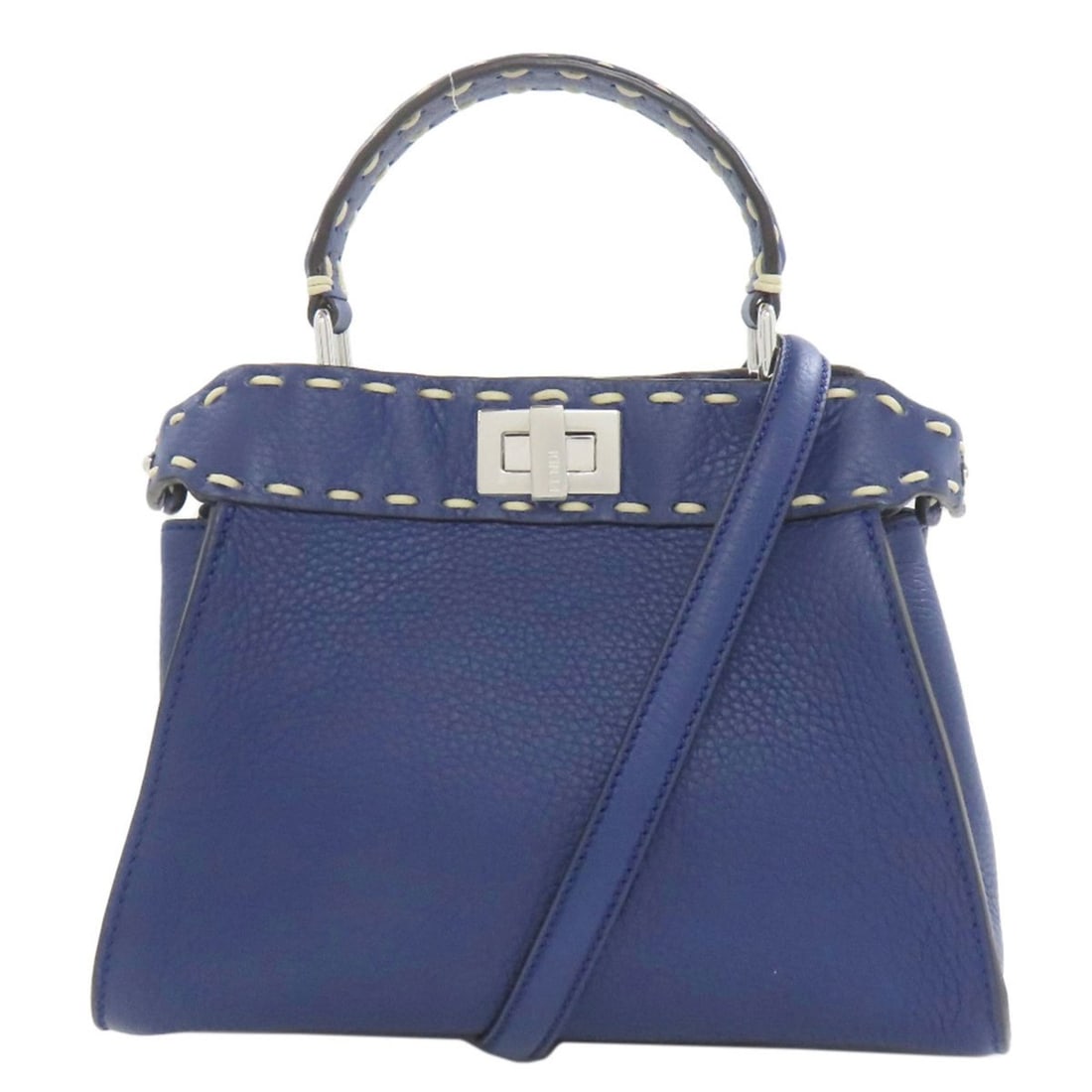 Fendi Peekaboo Mini Selleria 2-Way Handbag, Calfskin, Women's FENDI (1 of 20)